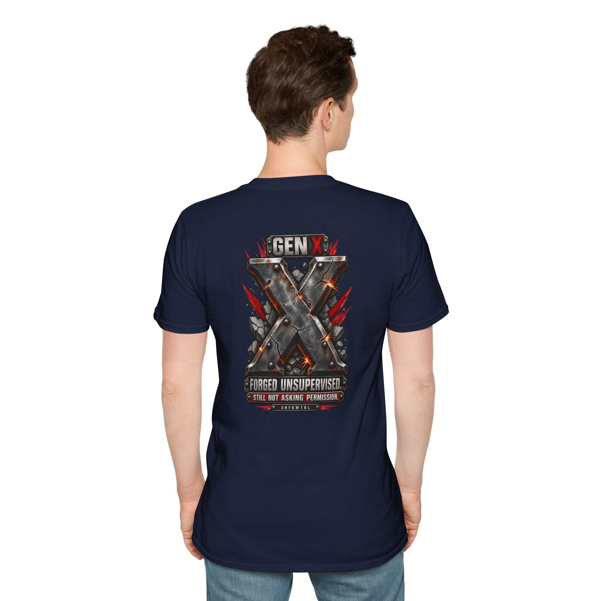 Forged Unsupervised Gen X Tee