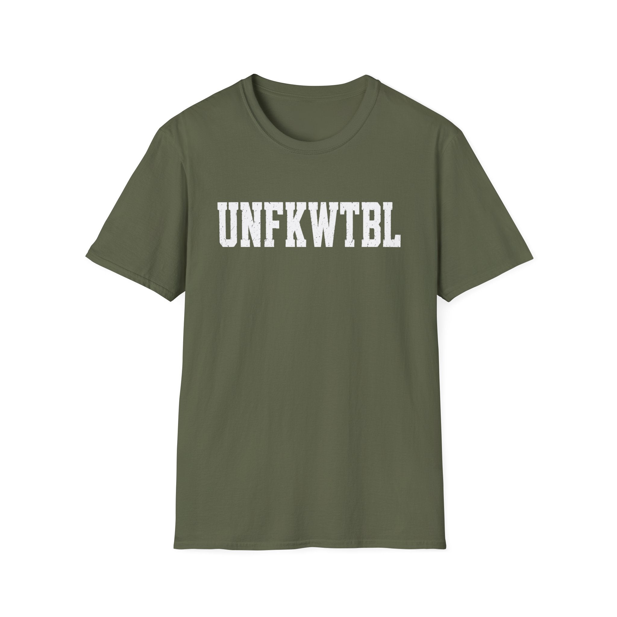 UNFKWTBL Graphic T-Shirt — Bold Collegiate Lettering