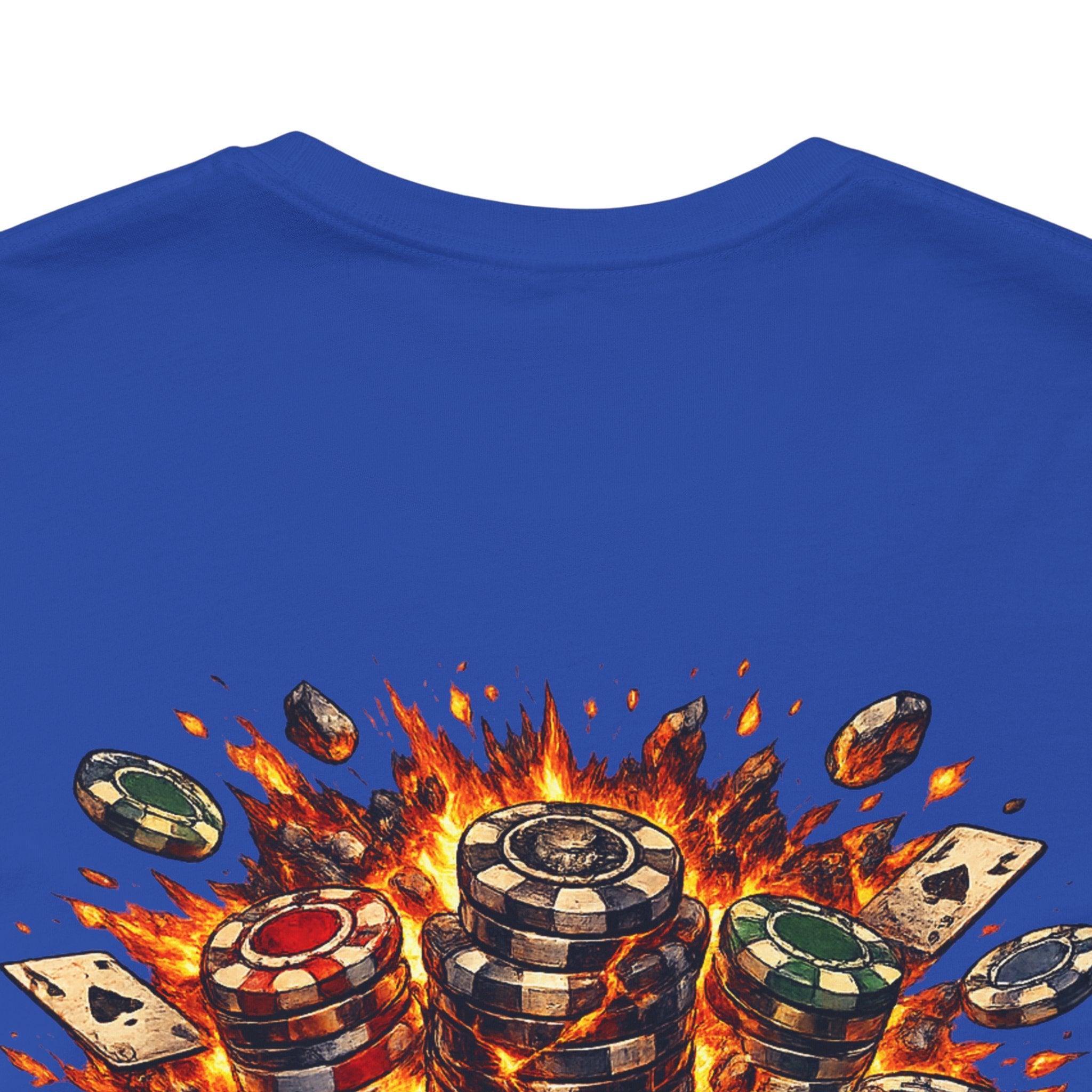 Stack the Odds Poker T-Shirt — Casino Chips & Cards Graphic Tee