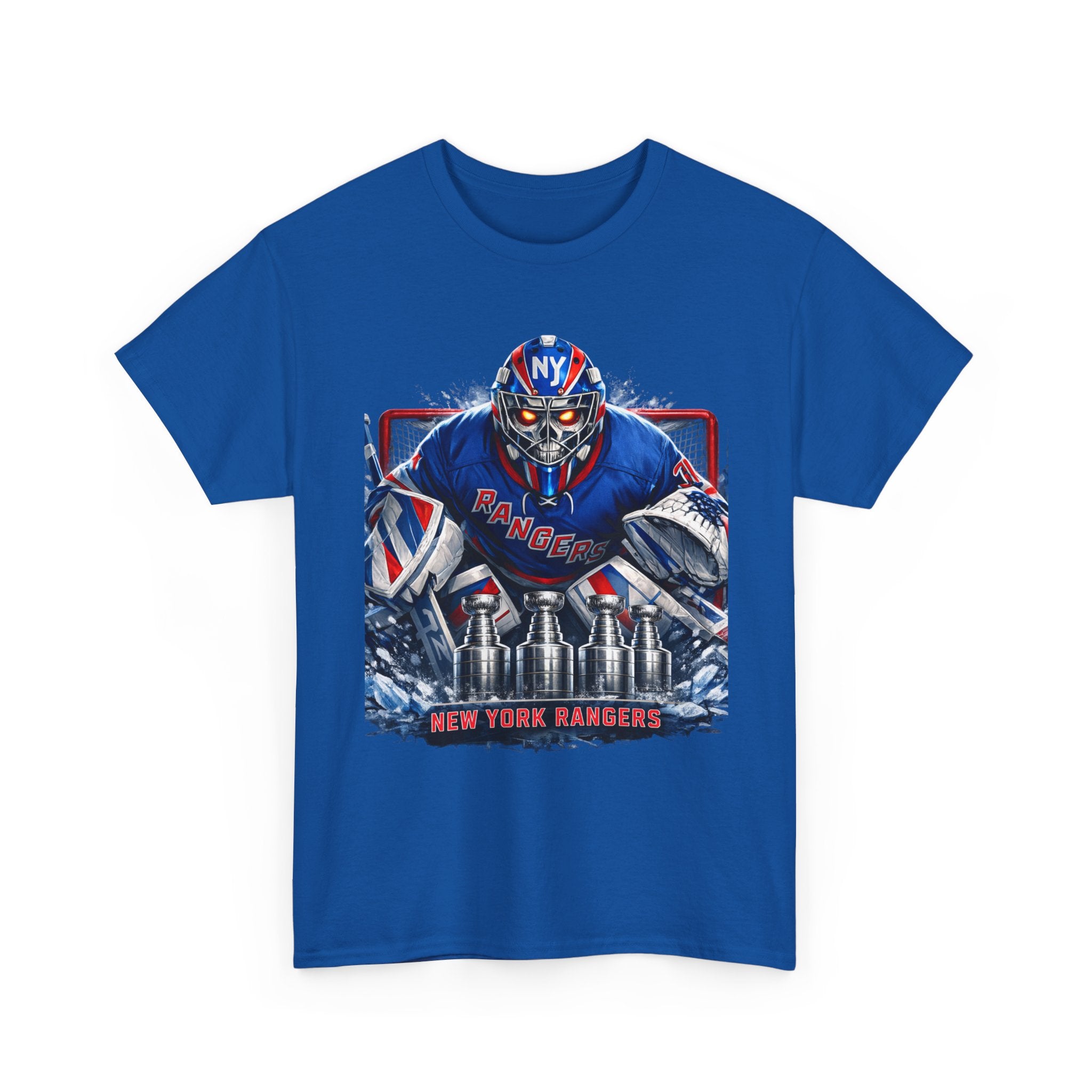 New York Rangers Goalie Graphic T-Shirt — NHL Hockey Fan Tee