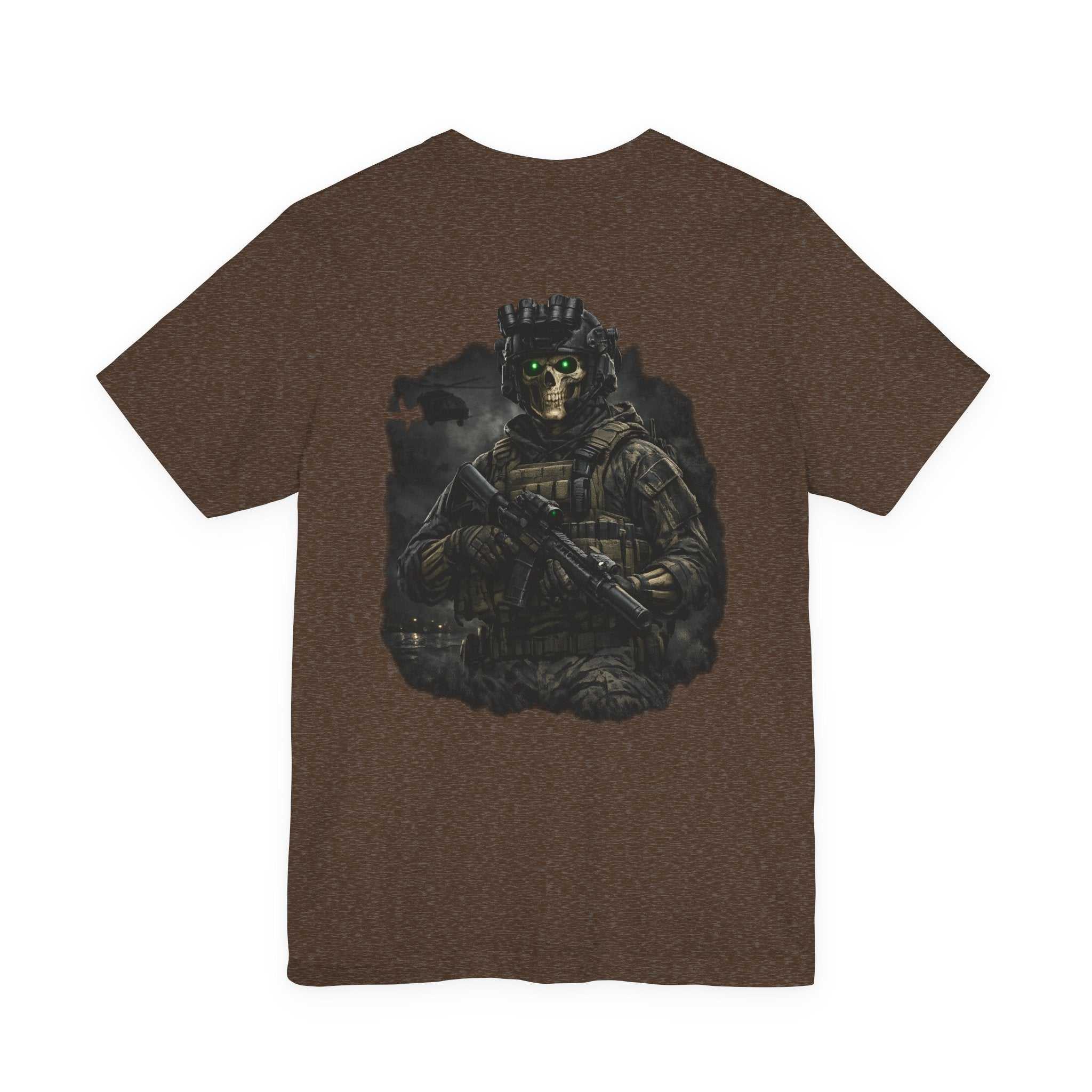 T-Shirt — Night Ops Tactical Skull Rifle Graphic Tee