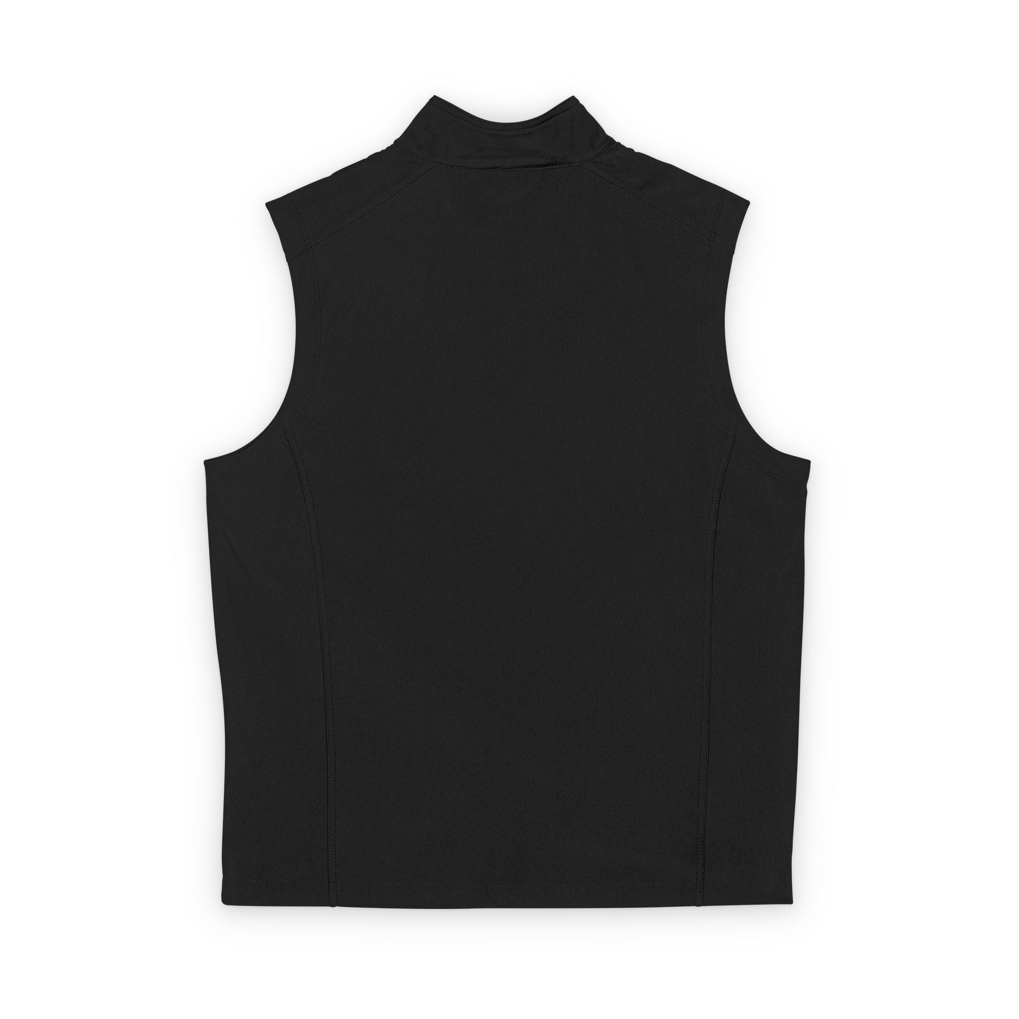 Embroidered 'Peaky Blinder' Skeleton Floral Crest Soft Shell Vest