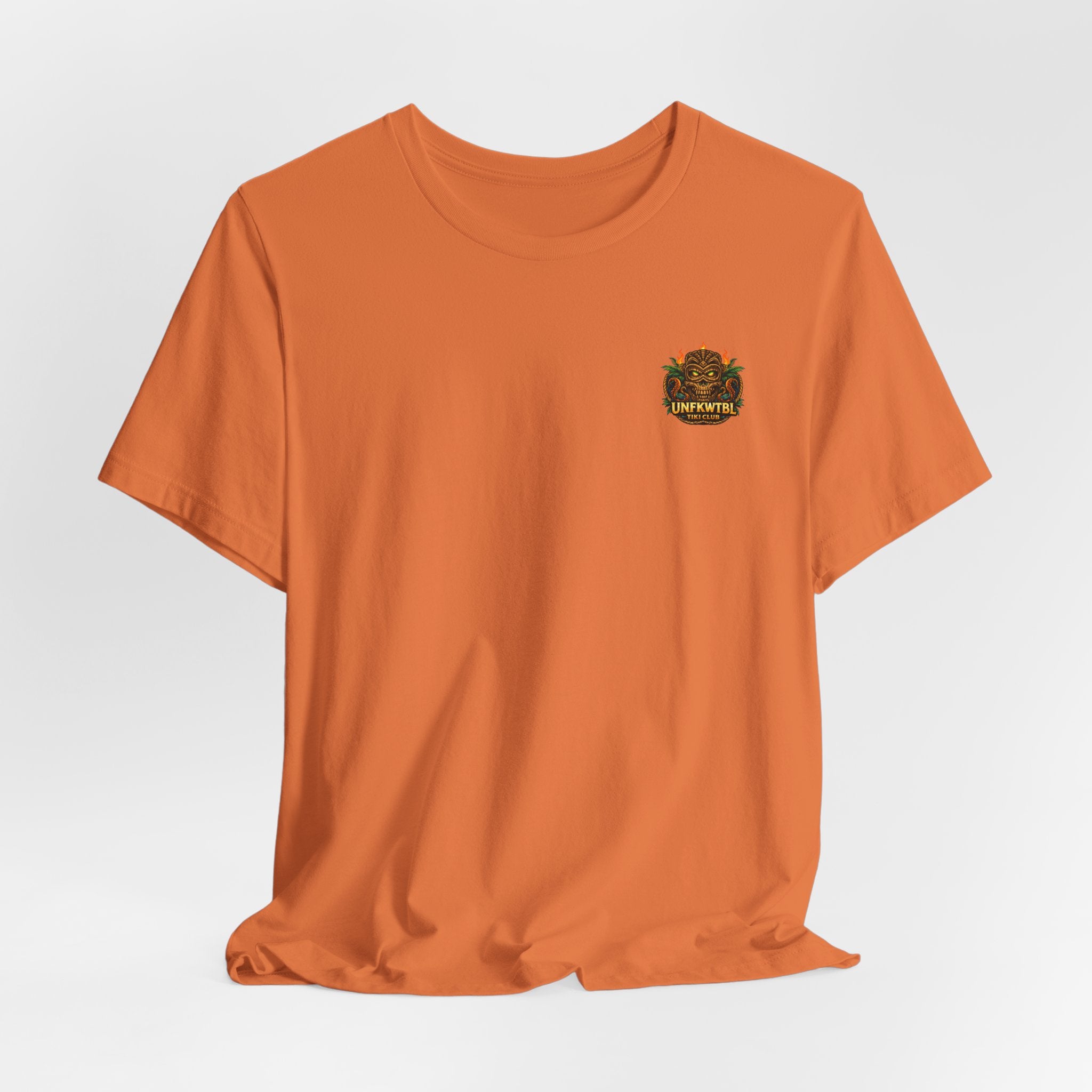 Cursed Paradise T-Shirt — Tropical Tiki Skull Graphic Tee