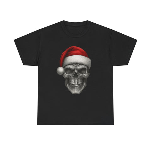 Santa Skull Unisex Heavy Cotton Tee