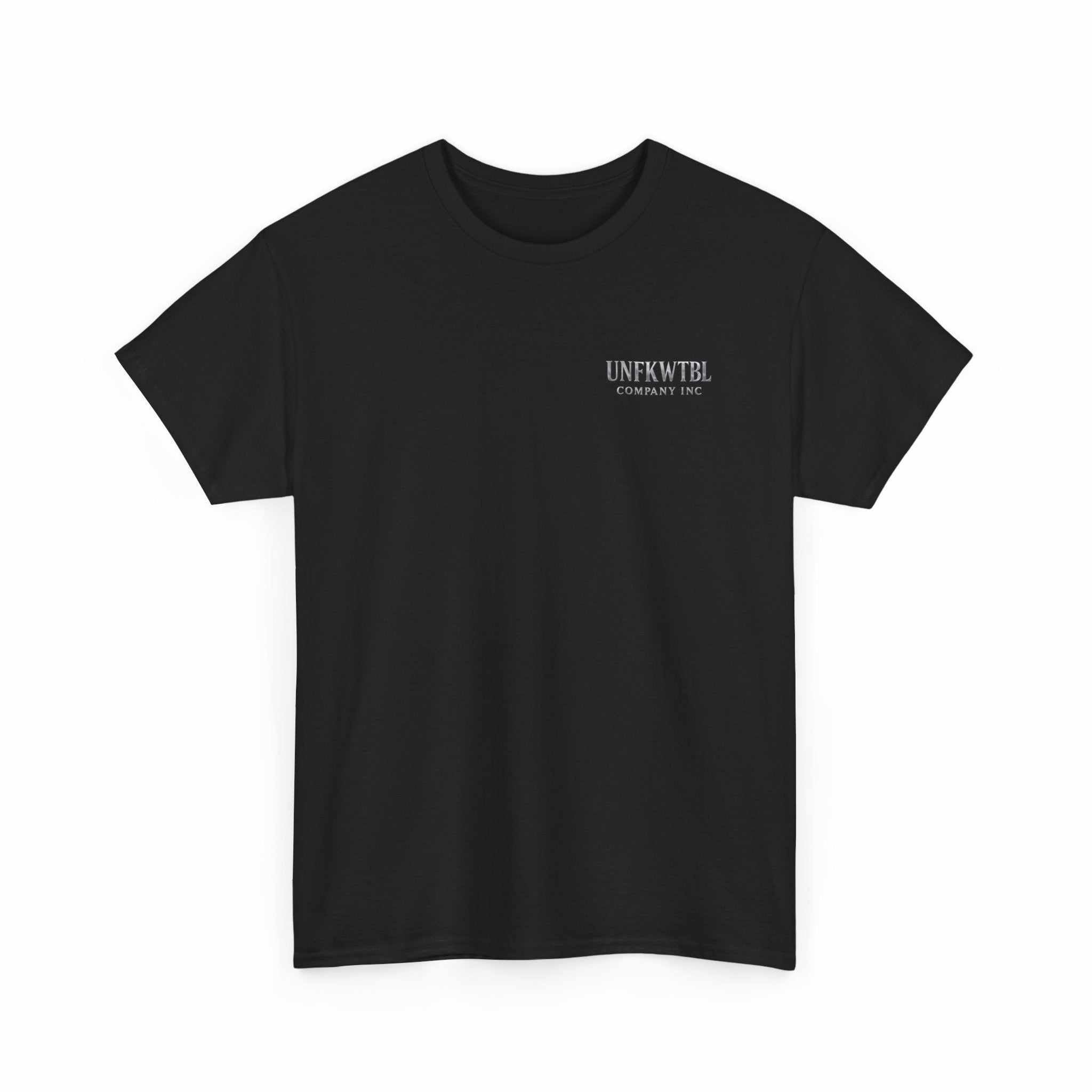 Black vintage military history t-shirt with Defenders Through Time back print and American Strength Brotherhood theme
