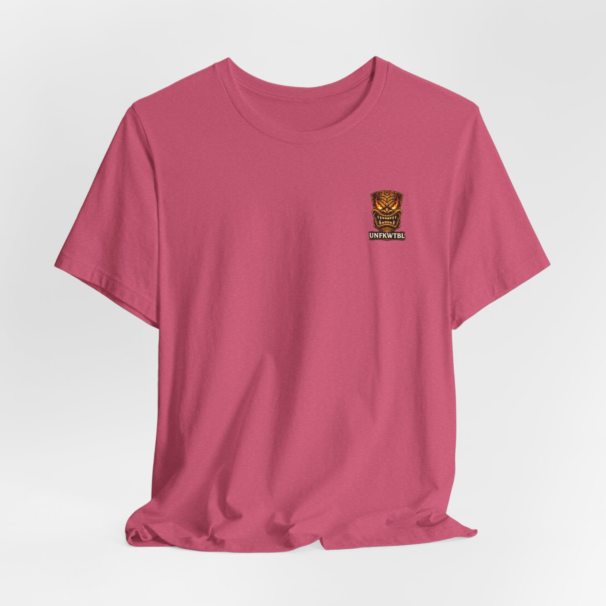 Paradise Has a Price T‑Shirt — Tropical Pinup Sunset Graphic Tee