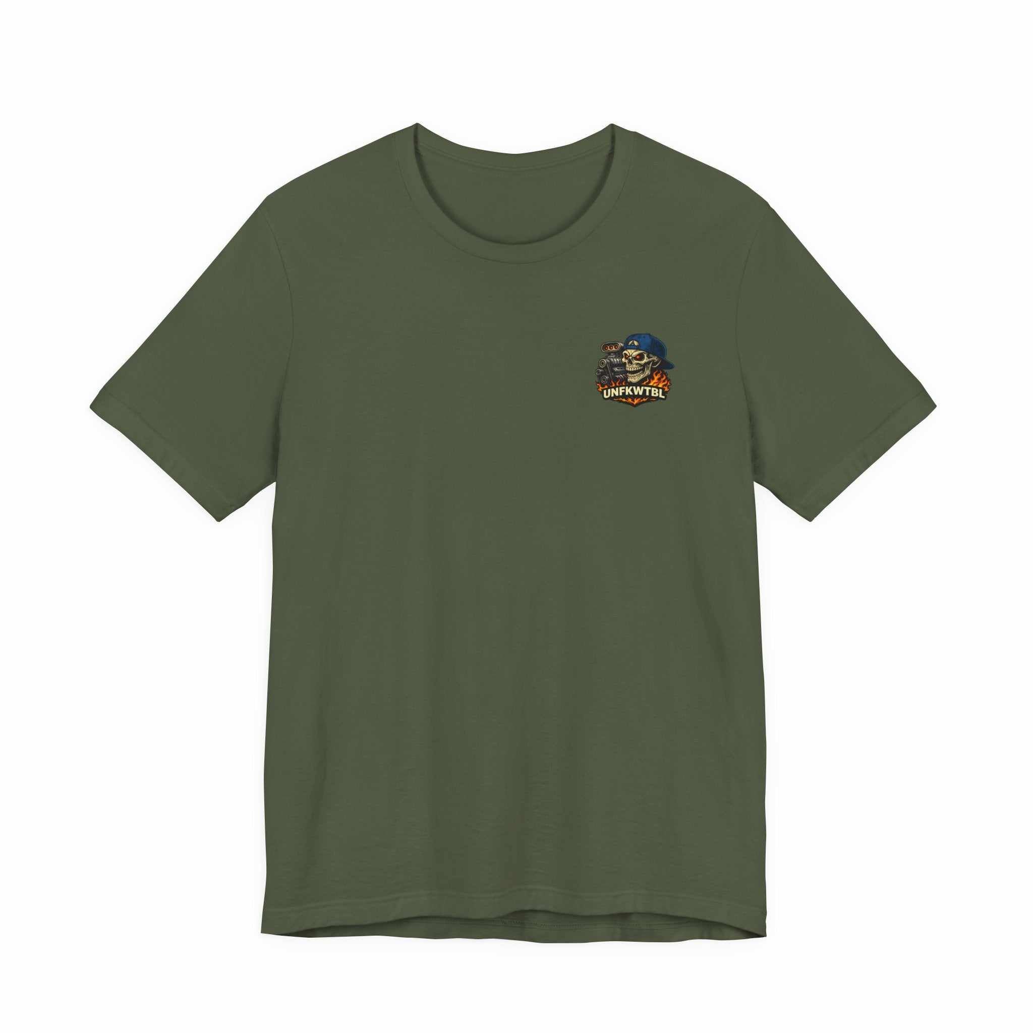 Midnight Trouble Skull Car Tee