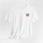 Surf or Die Michael Myers Beach Bike T‑Shirt — Retro Horror Summer Tee