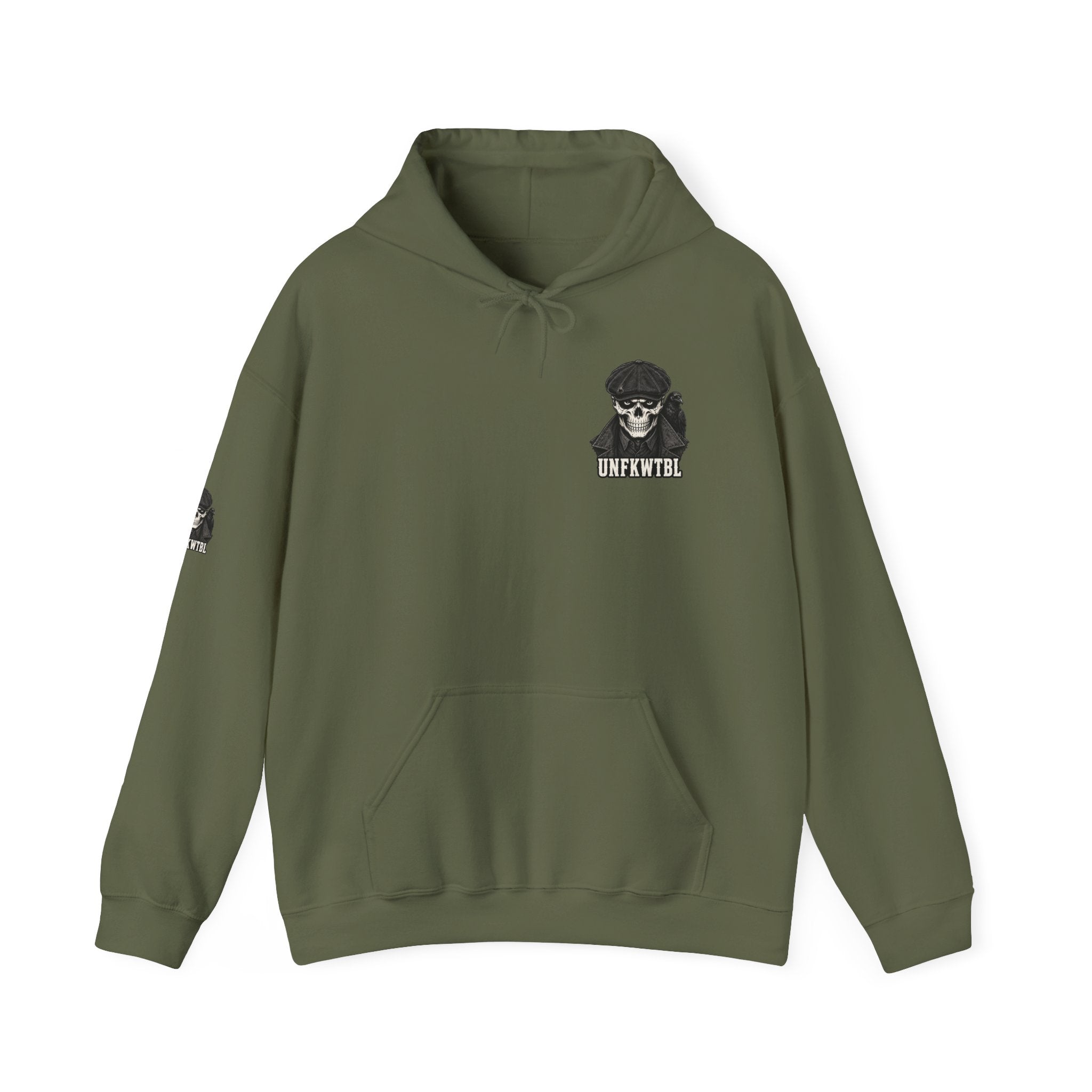 Resin Crew 'Fear None' Skull Hoodie