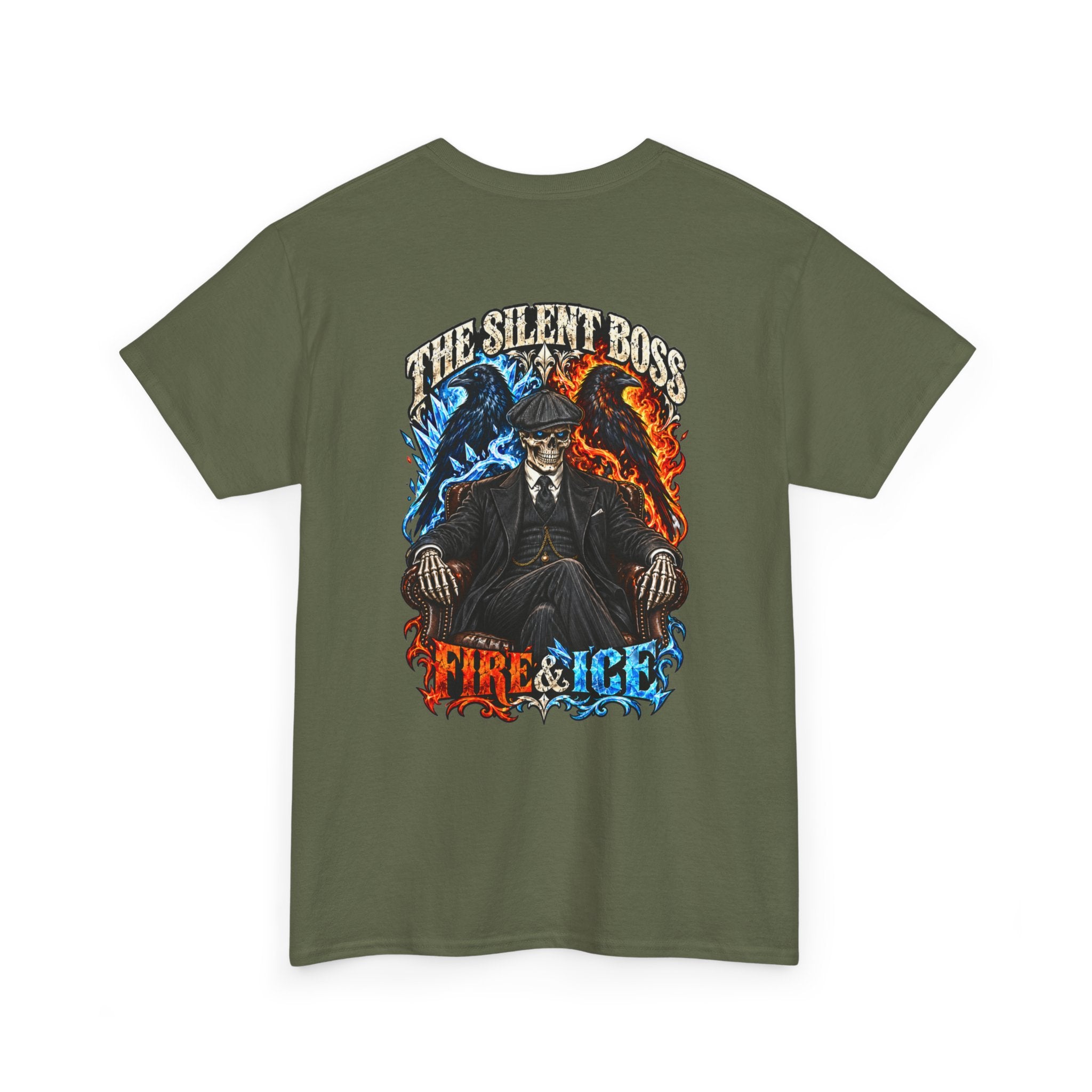 The Silent Boss: Fire & Ice Tee