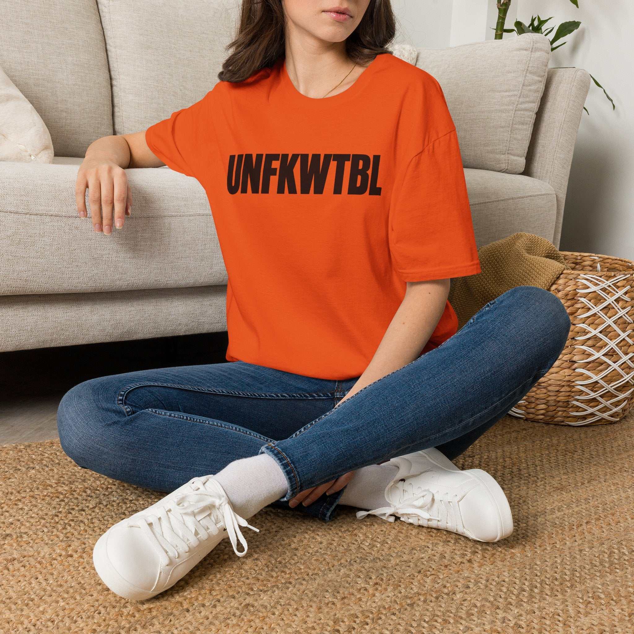 T‑Shirt — UNFKWTBL Bold Graphic Tee (Aesthetic, Minimalist Statement Shirt)