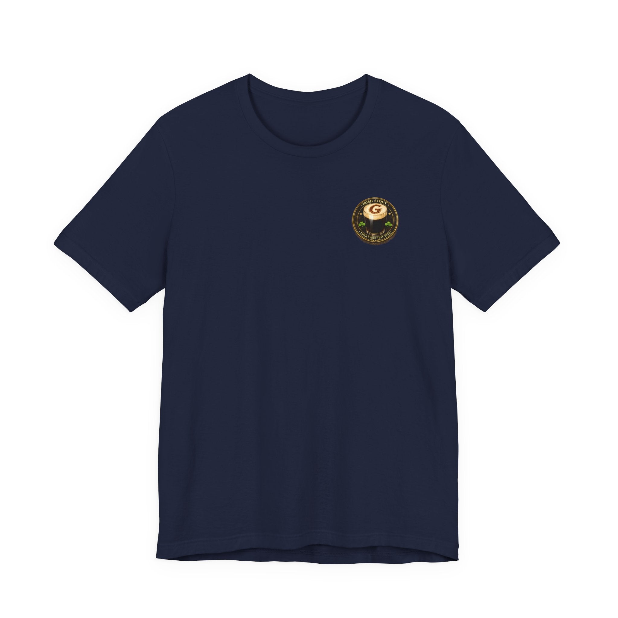 Irish Stout G-Spot T-Shirt — Funny Beer Pub Tee with Shamrock Design