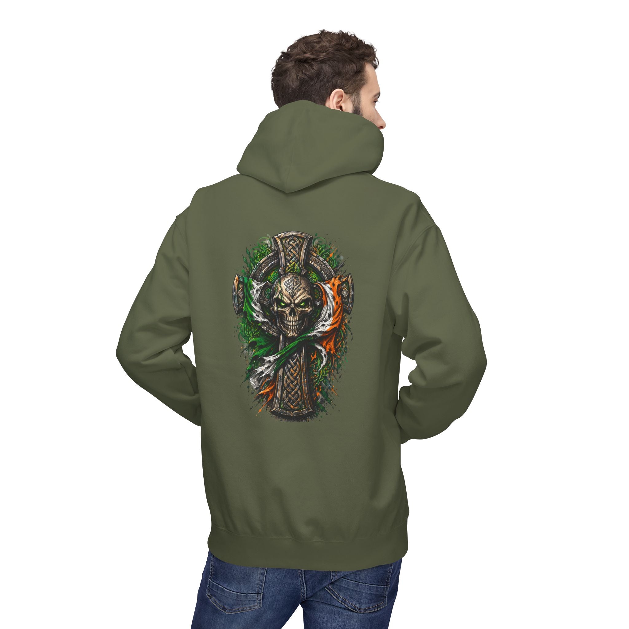 Hoodie — 'UNFKWTBL' Front + Celtic Viking Axe Back Graphic Hoodie