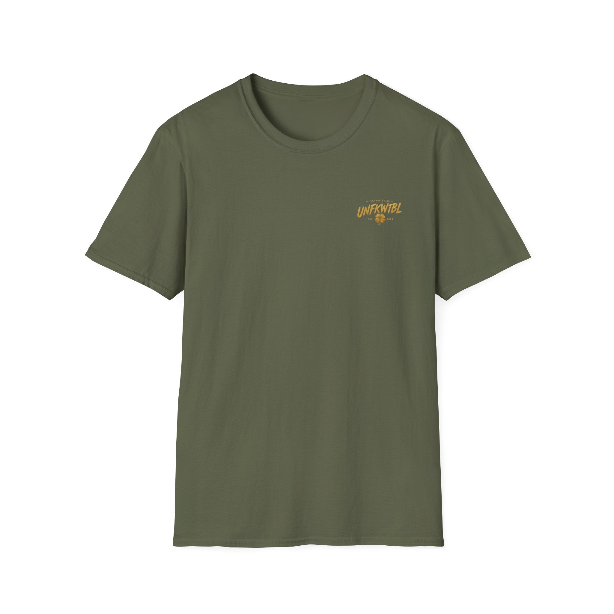 Unfkwtbl Sunflower Black T‑Shirt — Casual Graphic Tee with 'UNFKWTBL' Text
