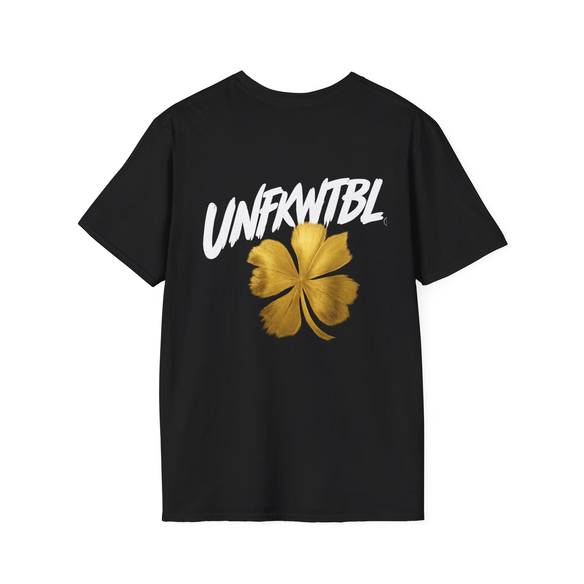 Unfkwtbl Sunflower Black T‑Shirt — Casual Graphic Tee with 'UNFKWTBL' Text