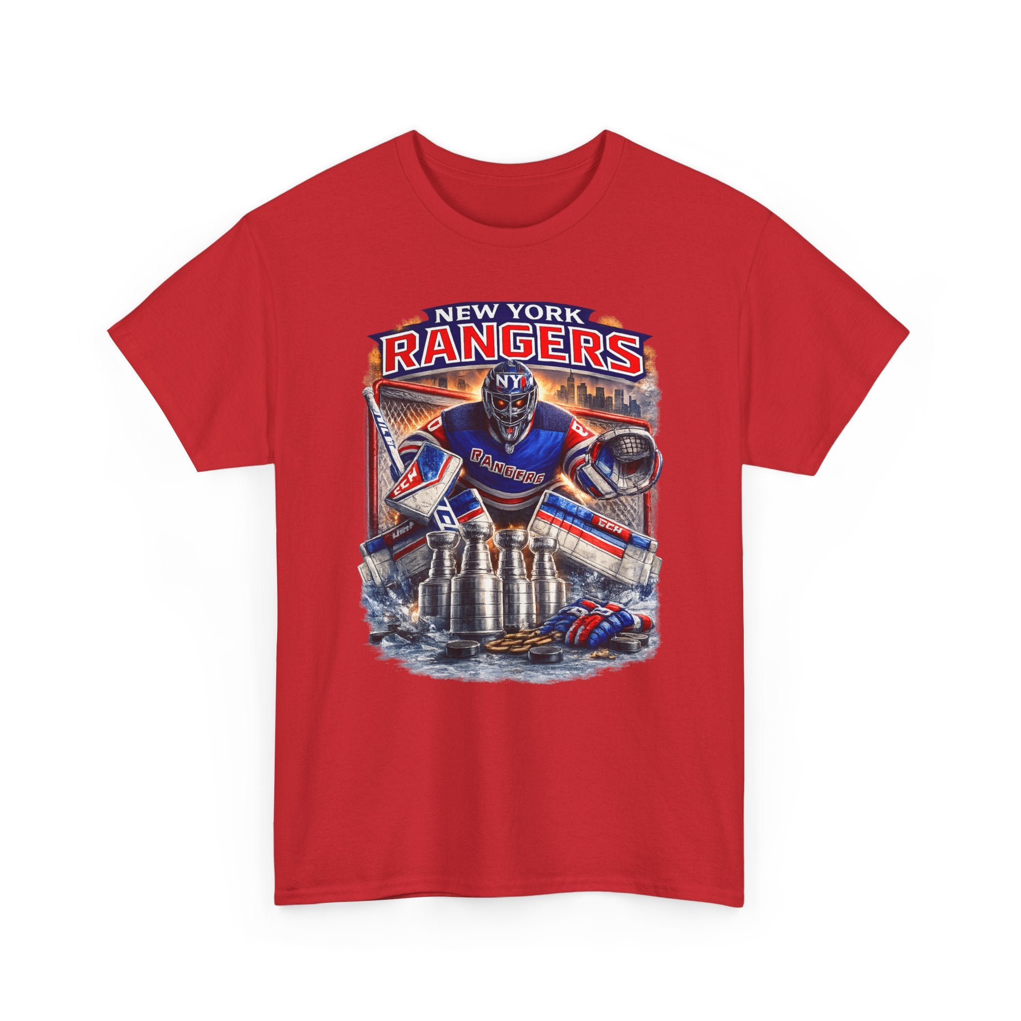 New York Rangers Goalie Tee — NHL Hockey Fan Shirt