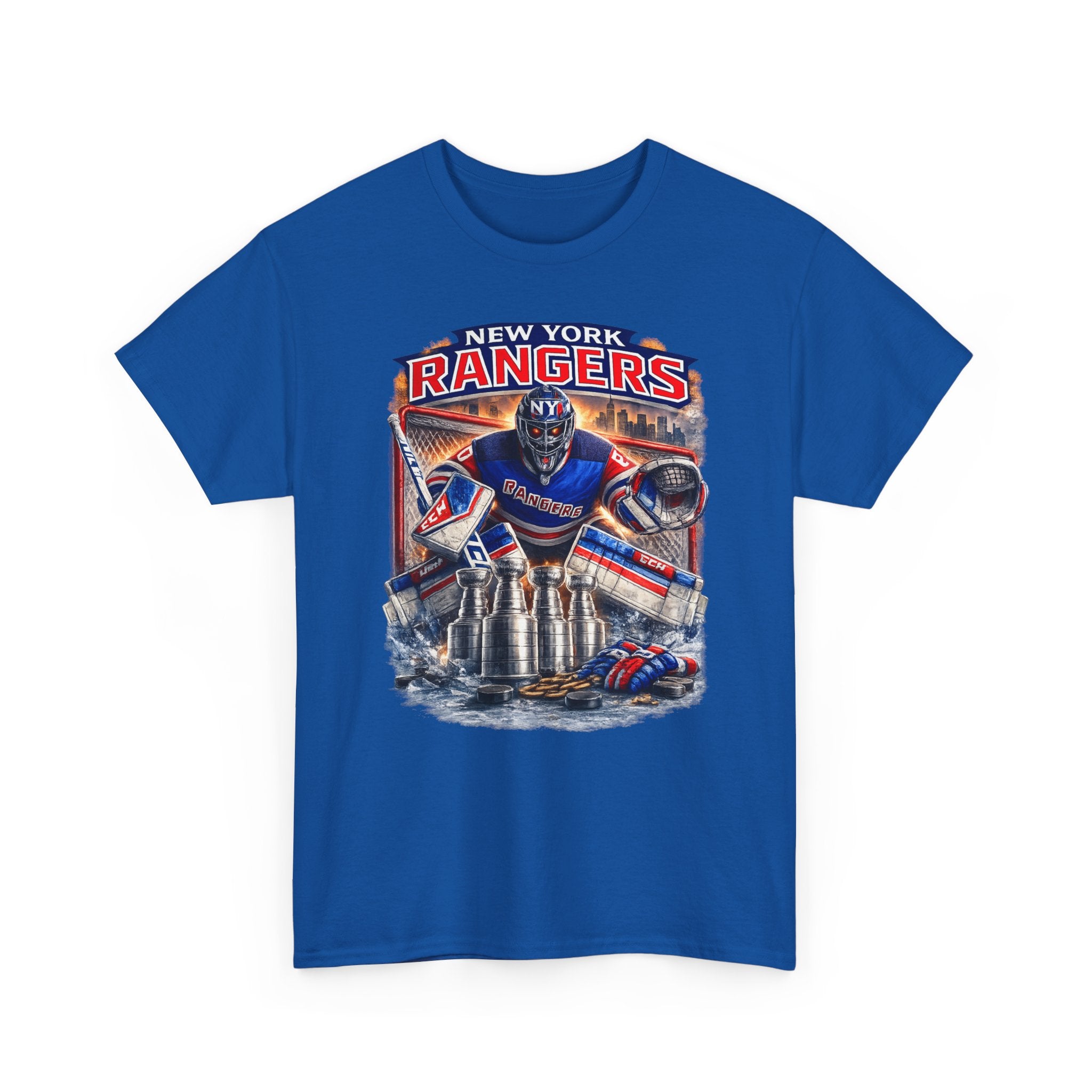 New York Rangers Goalie Tee — NHL Hockey Fan Shirt