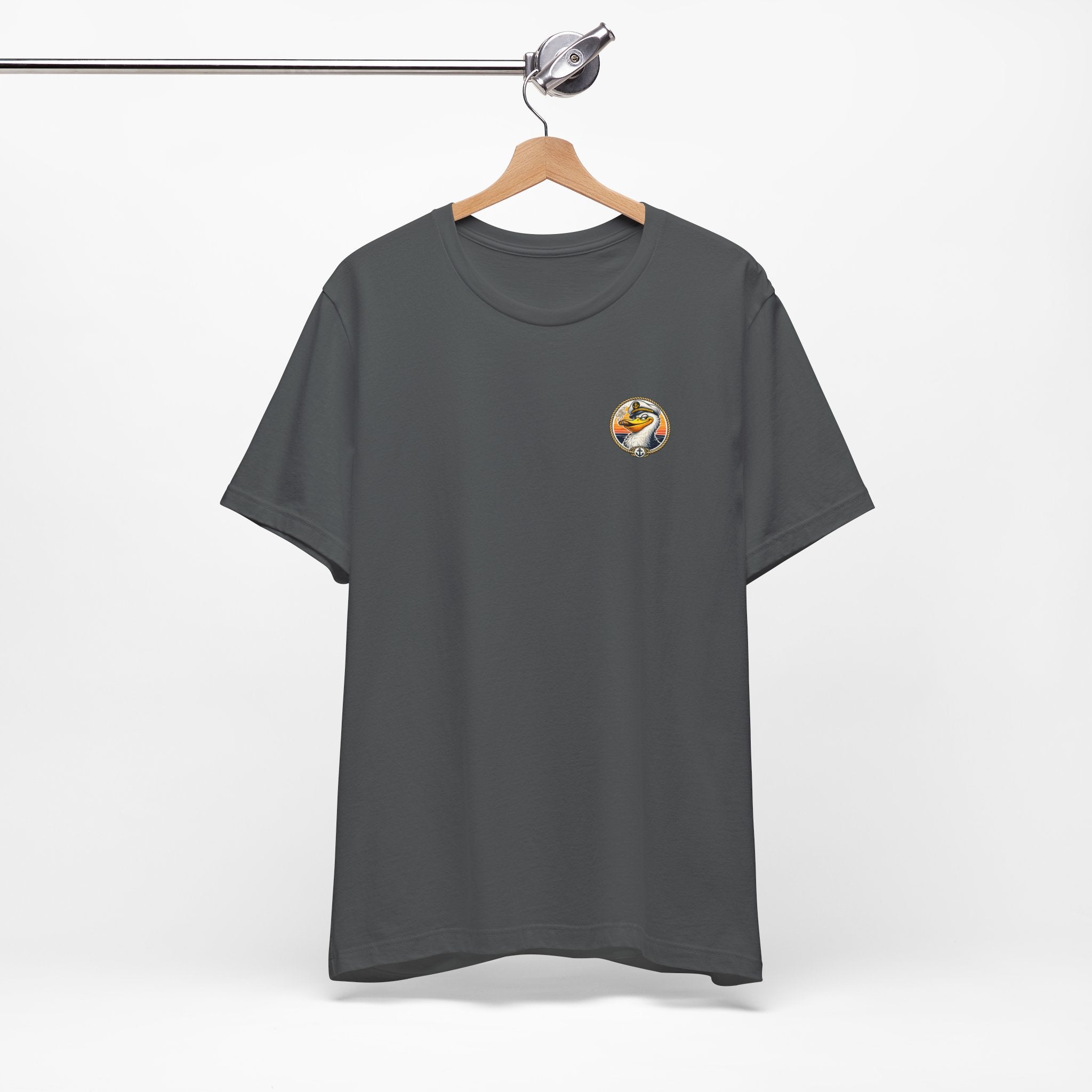 Captain Chaos Tee — Retro Beach Club Duck Graphic T‑Shirt