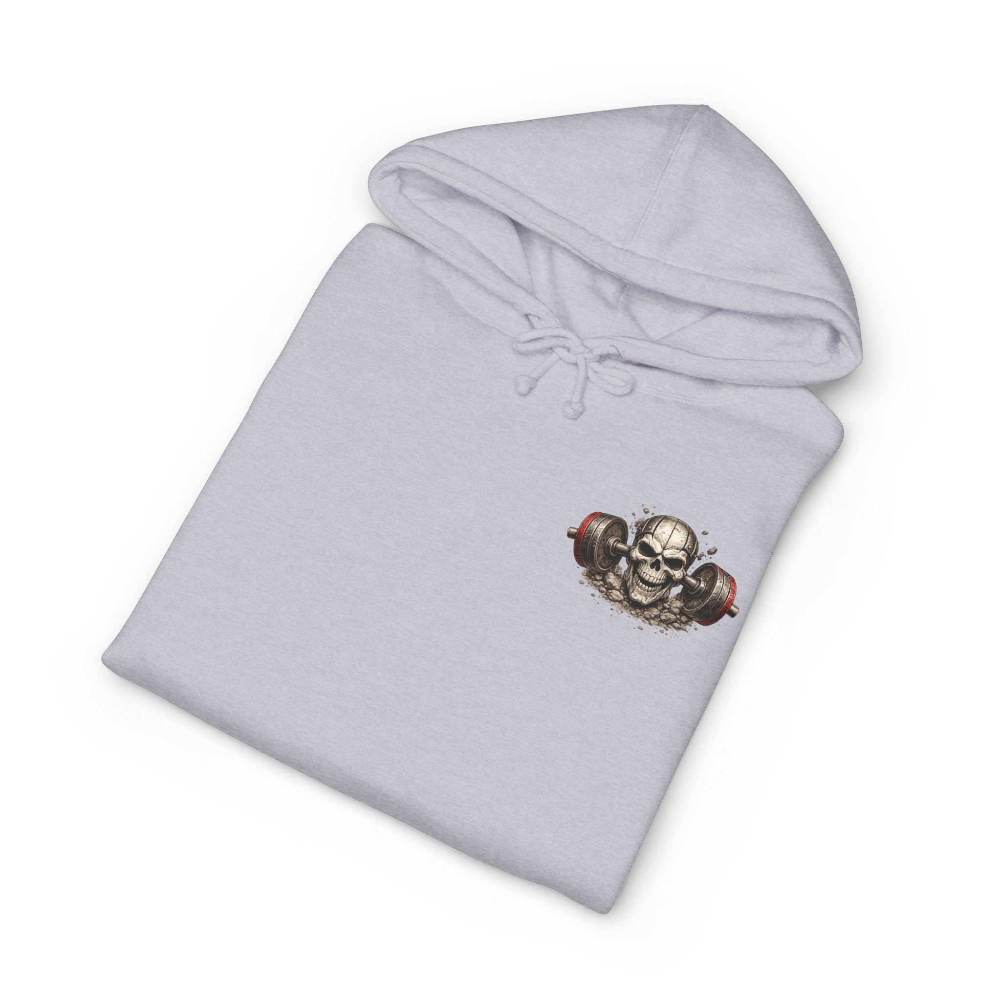 Weightlifter Skull Hoodie — UNFKWTBL Barbell Gym Hoodie