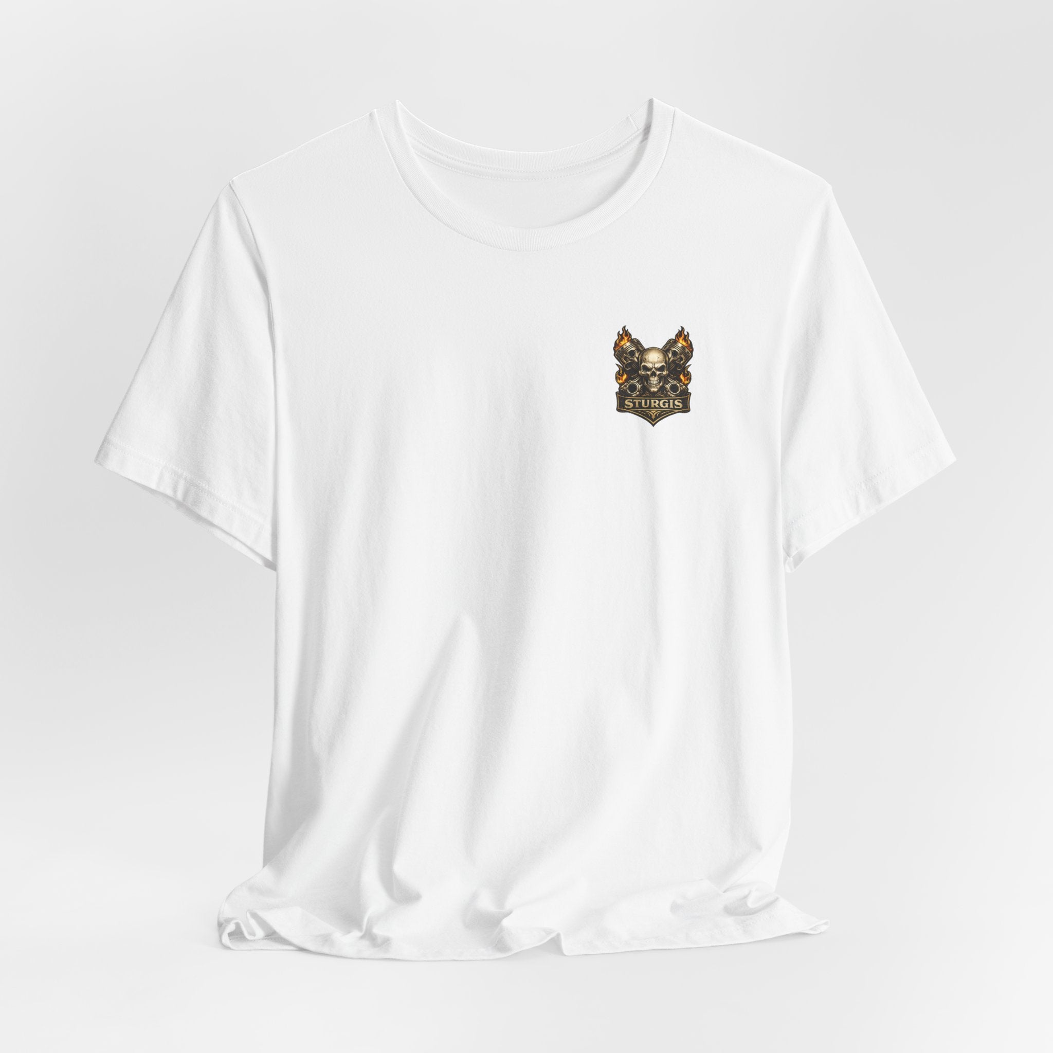 Sturgis Black Hills Heat Motorcycle Tee — Biker Girl Bike Rally T-Shirt