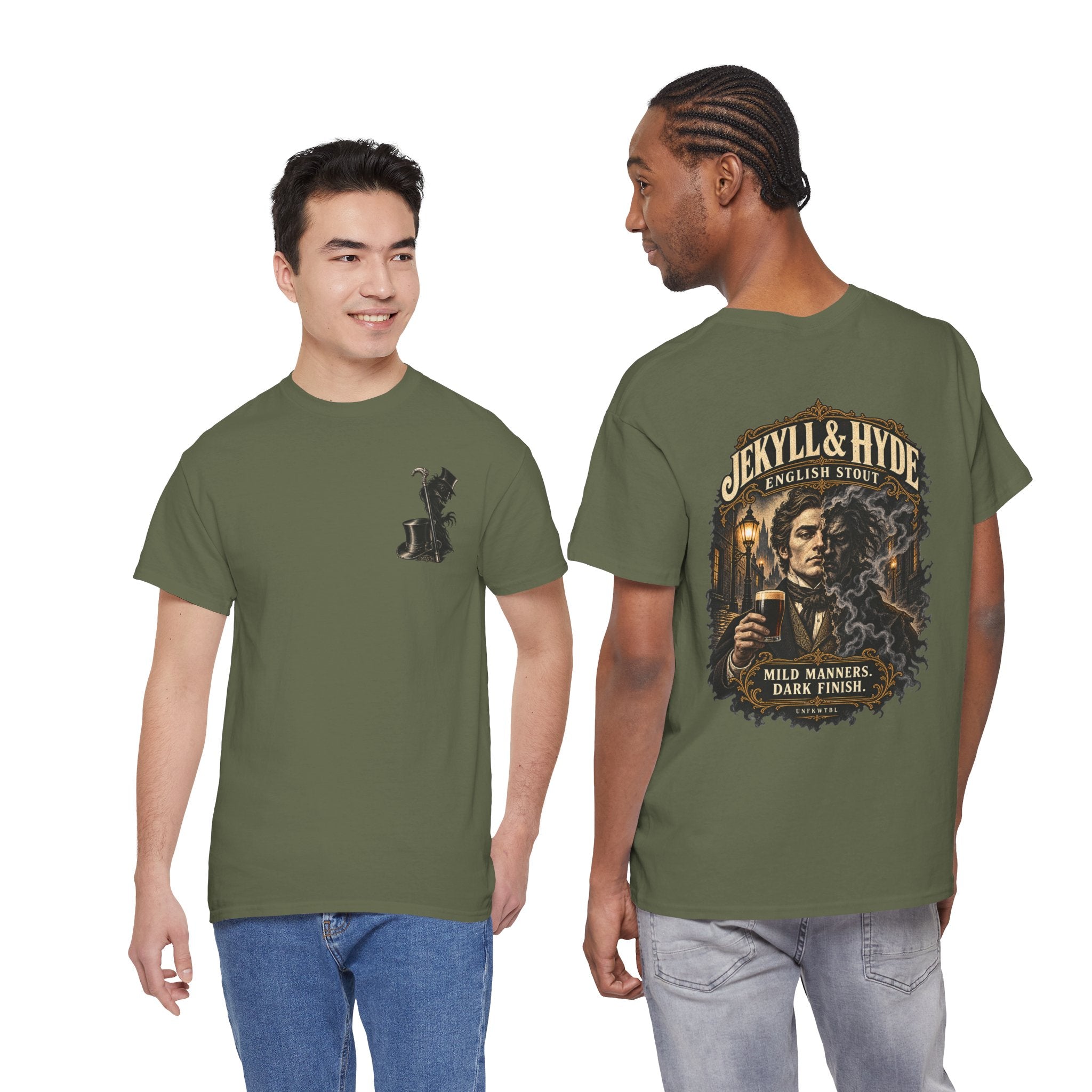 Jekyll & Hyde English Stout T-Shirt – Mild Manners, Dark Finish