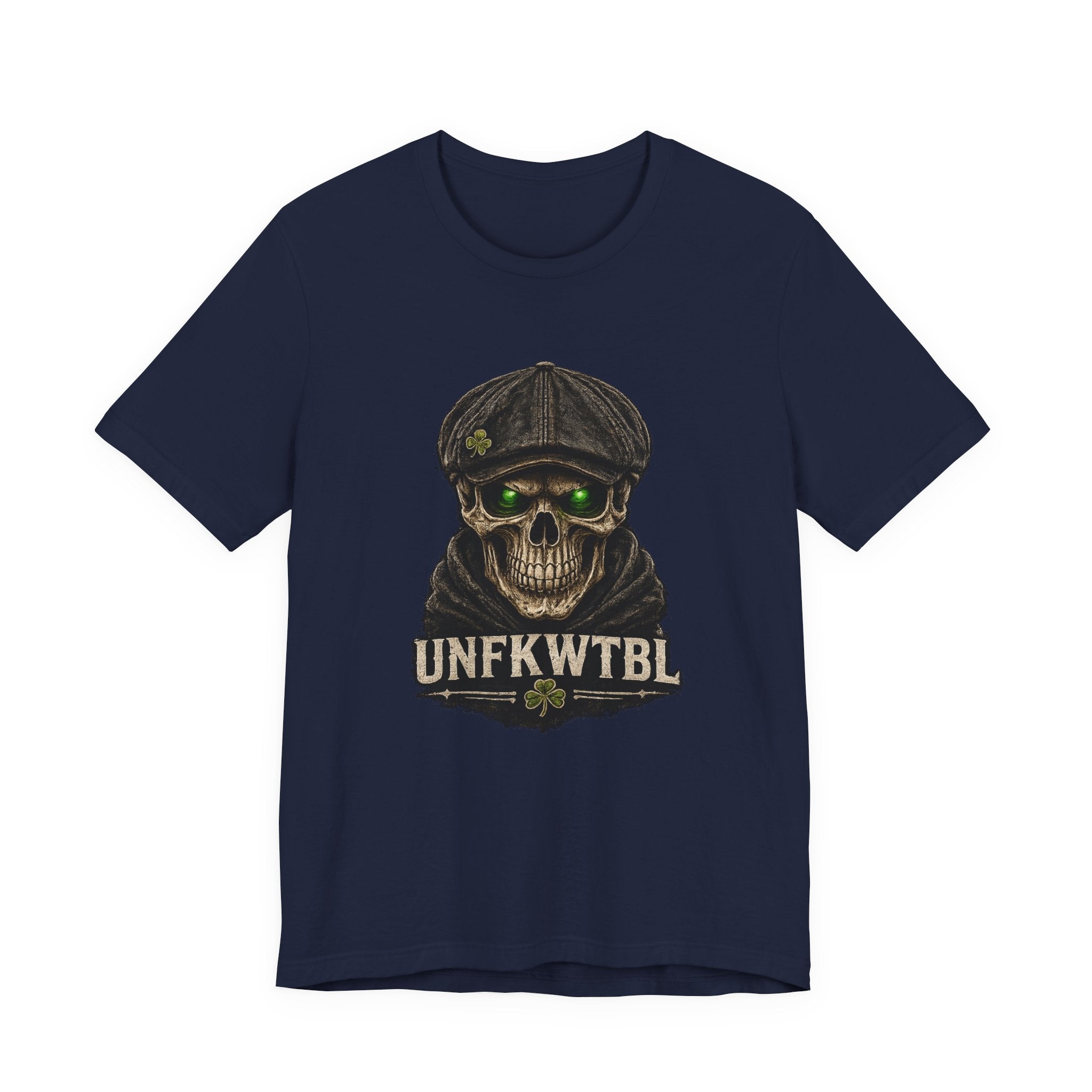 Skull Cap Tee - 'UNFKWTBL' Vintage Irish Skull T-Shirt
