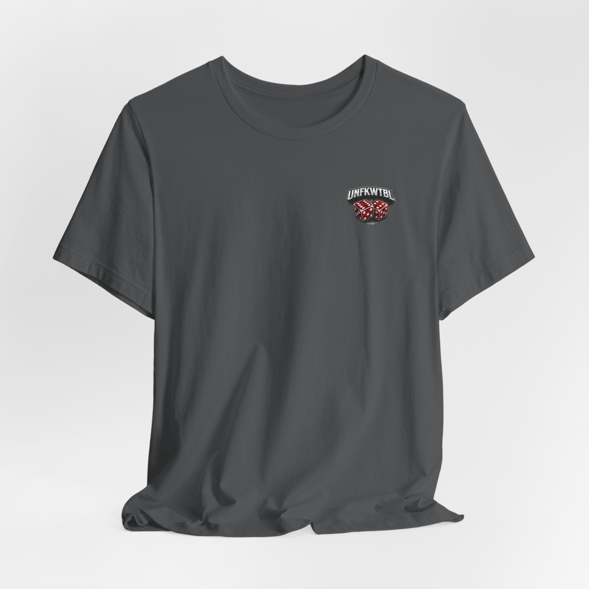 Roulette Skull Tee — Casino Skeleton Graphic T-Shirt