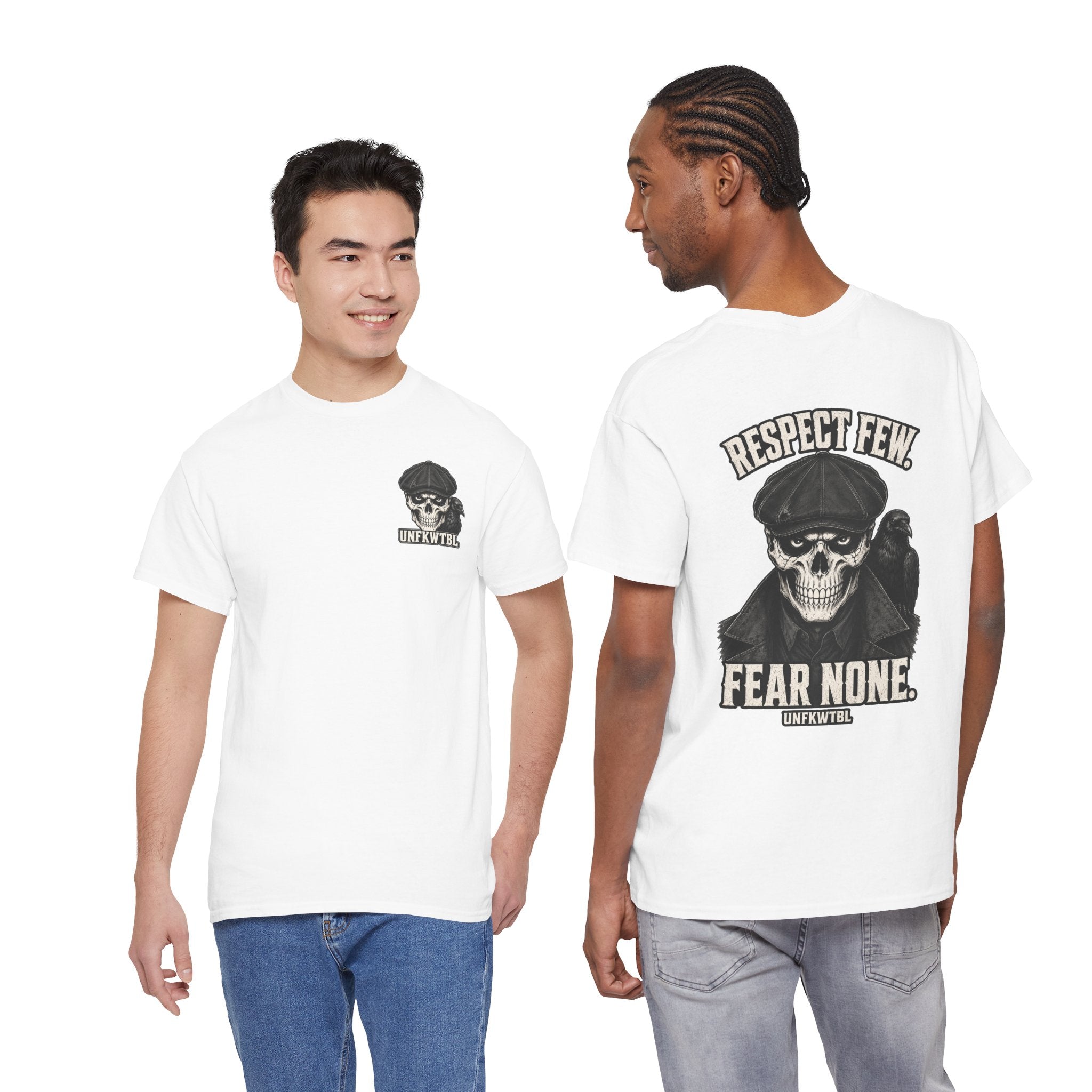 Respect Few. Fear None. Skull Tee