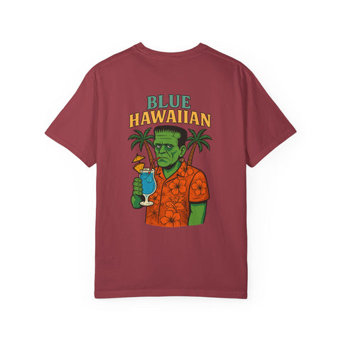 Unisex Garment-Dyed T-shirt, Vintage Summer Shirt, Casual Graphic Tee, Beach Party Apparel, Cute Halloween T-shirt