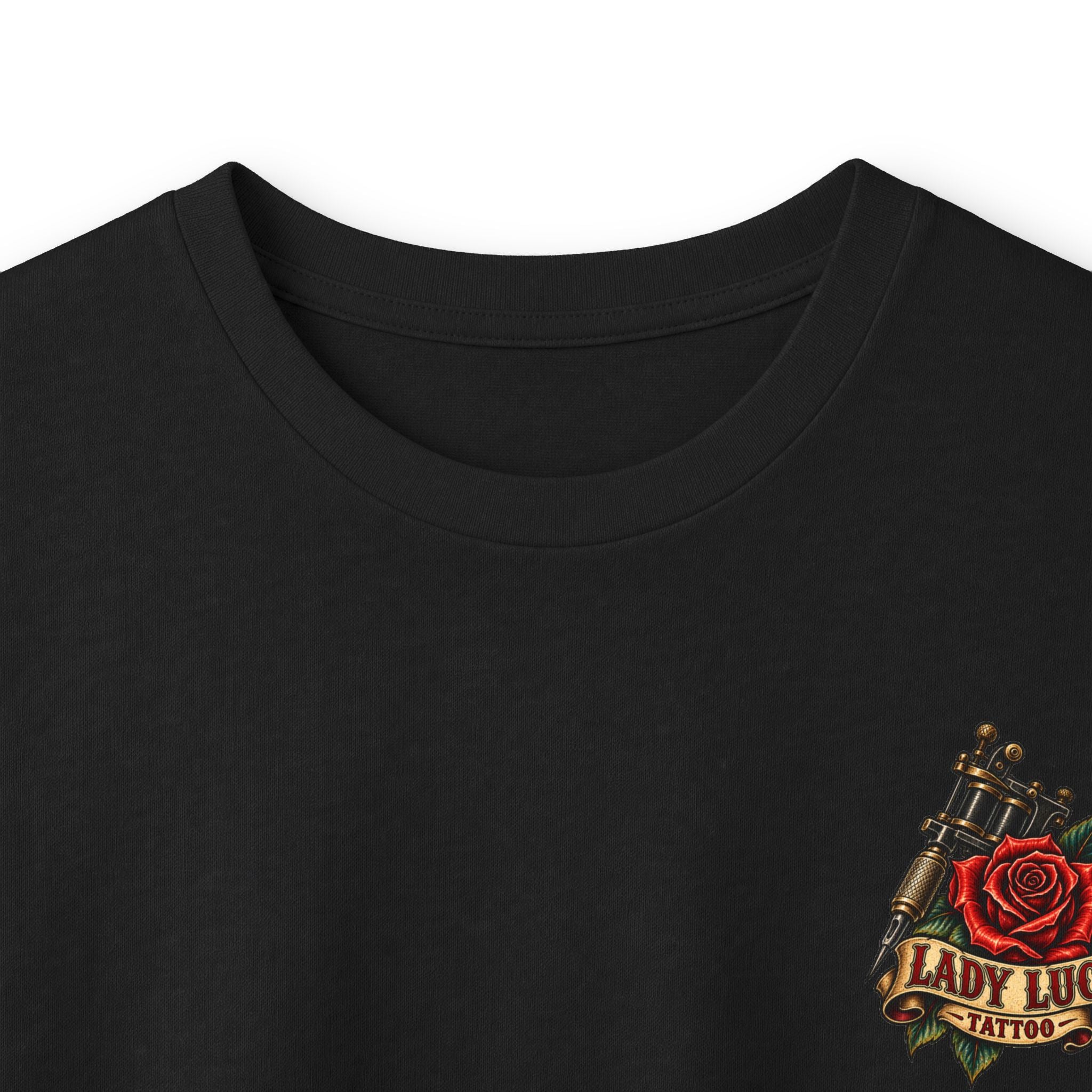 Lady Luck Tattoo Rebel Pinup Long-Sleeve Tee