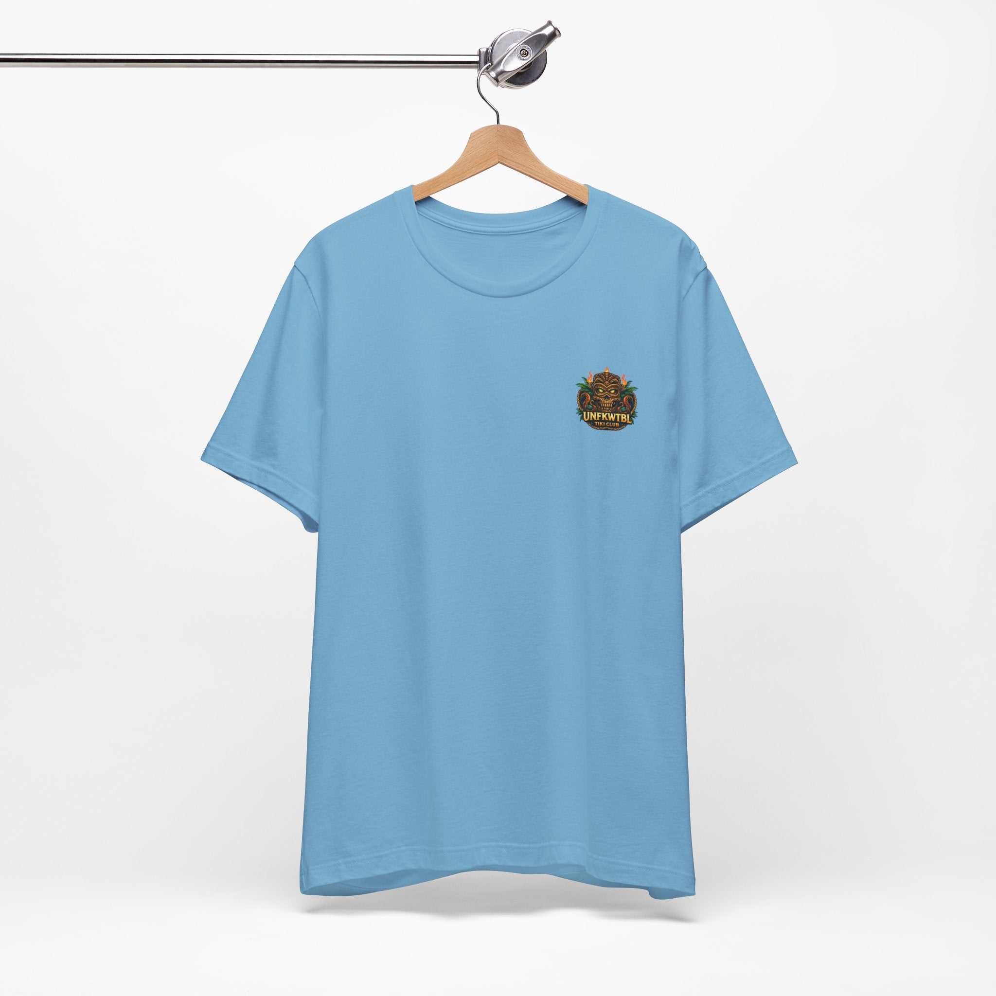 Mermaid Surfer T-Shirt with retro beach surf graphic and vibrant mermaid design on soft breathable cotton