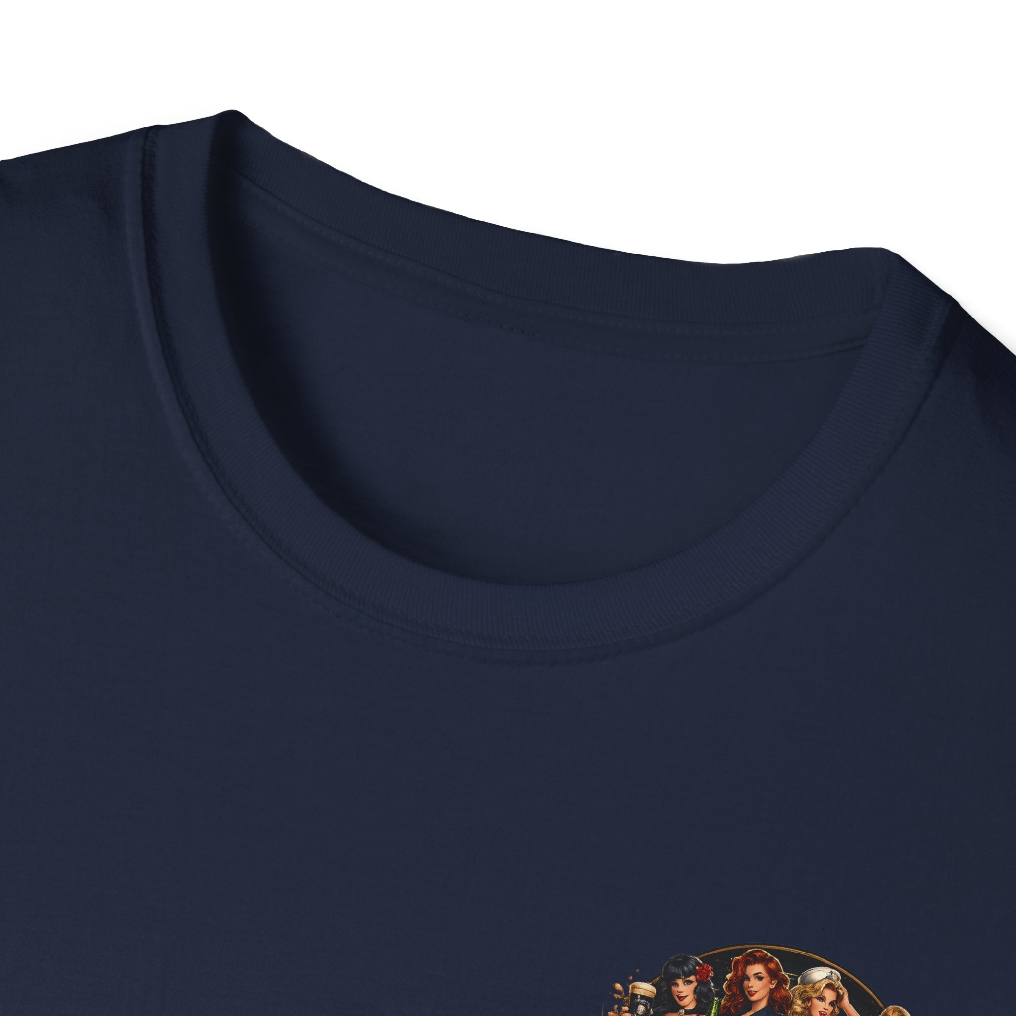 Pinup Rebel T-Shirt — "UNFKWTBL: Naughty by Nature, Delicious by Choice" Vintage Rock Tee