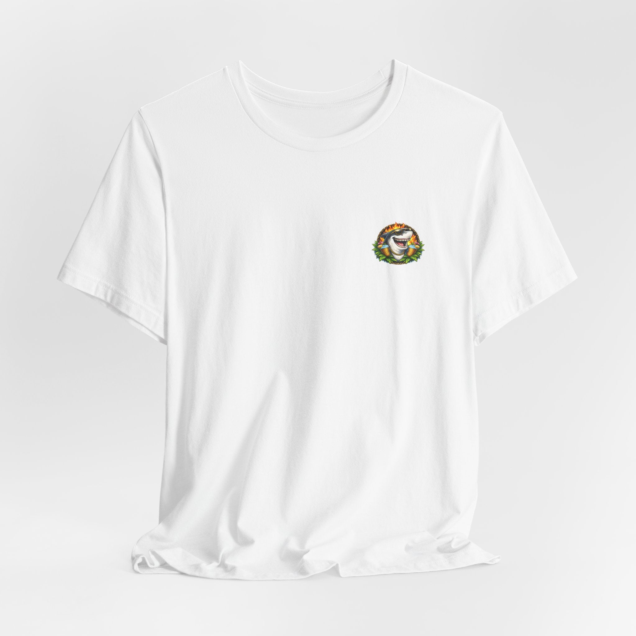 Dockside Delinquents Tee - Funny Shark & Pelican Graphic T-Shirt