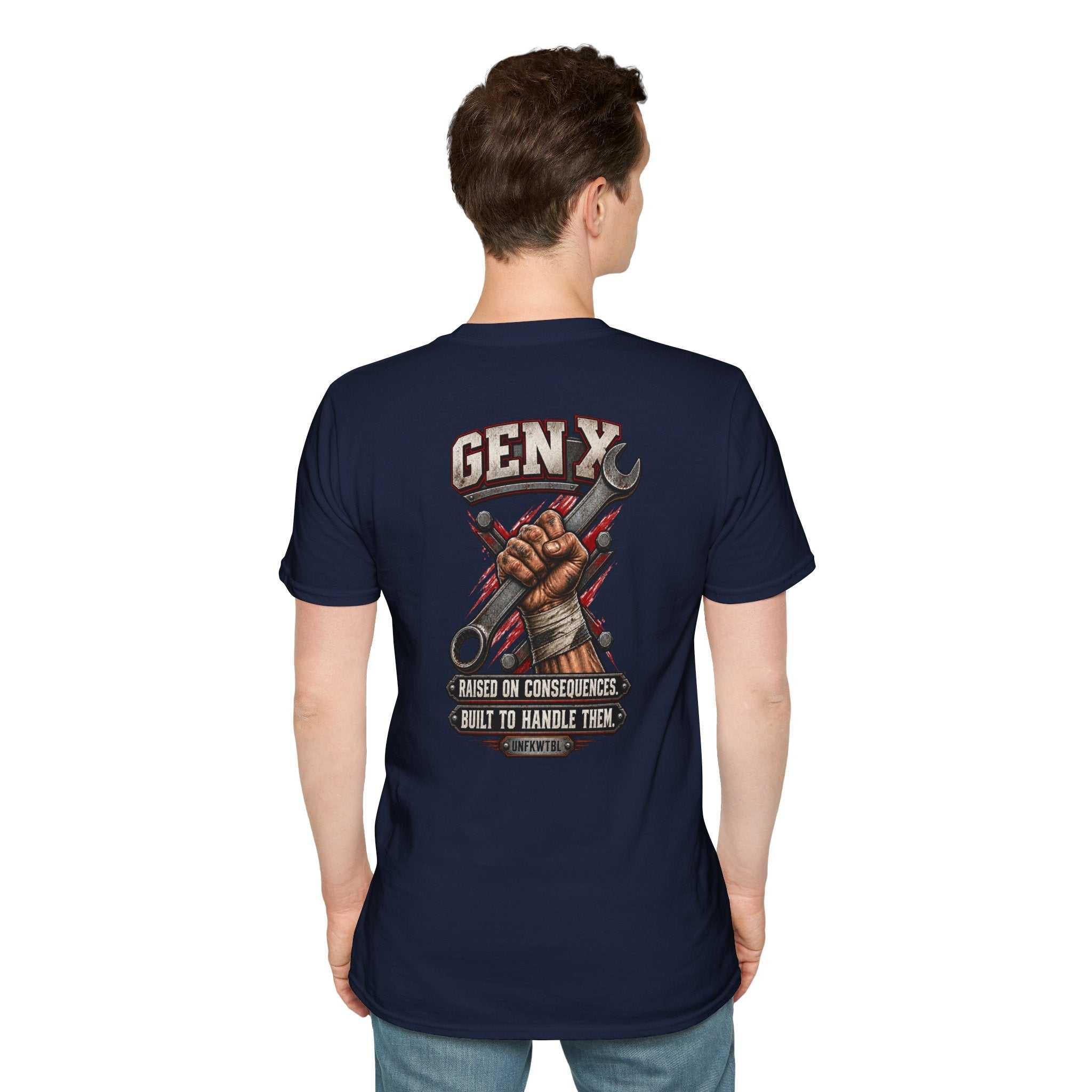 Raised on Consequences Gen X Tee
