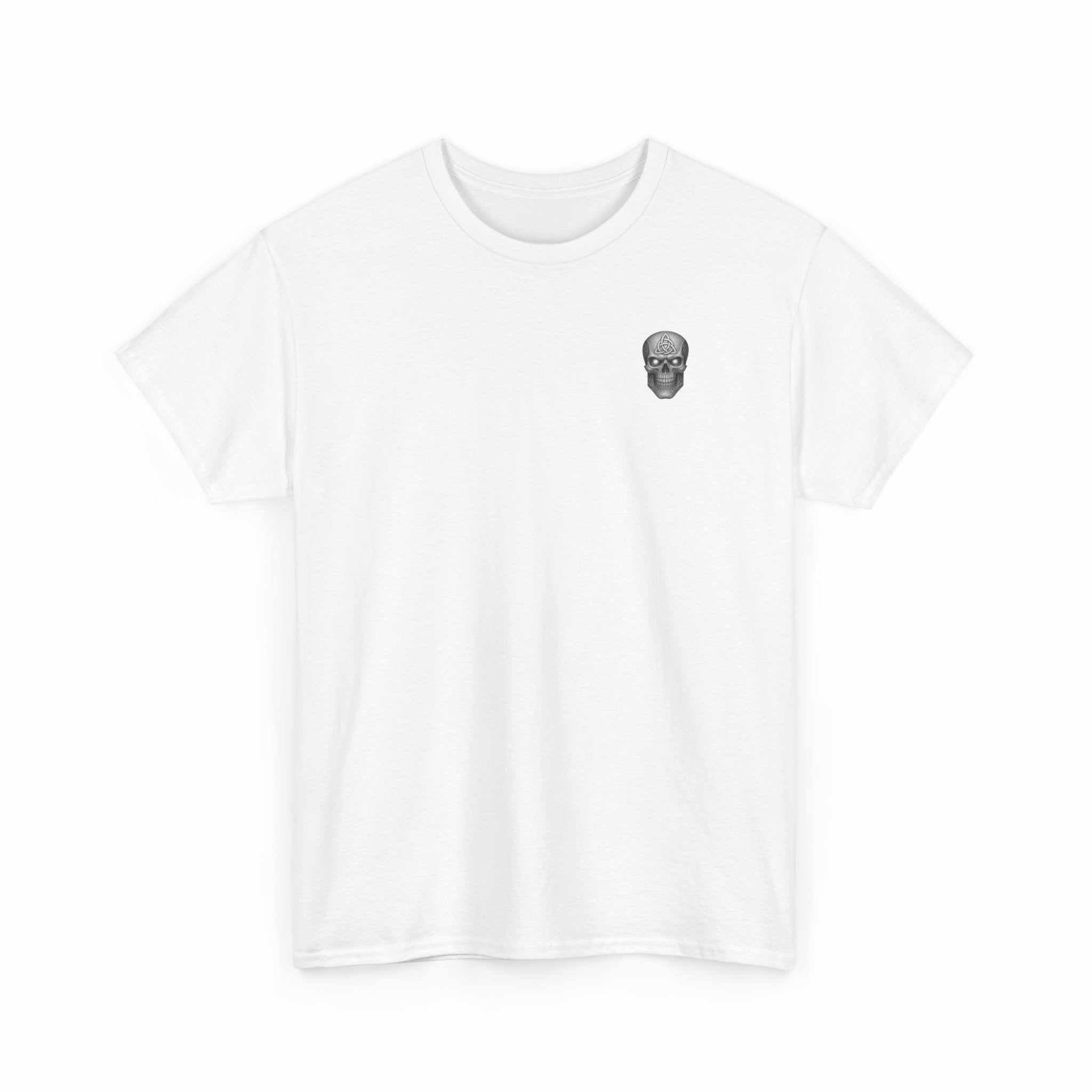 Horror Tee with Michael Myers and Bride of Frankenstein design on unisex black t-shirt