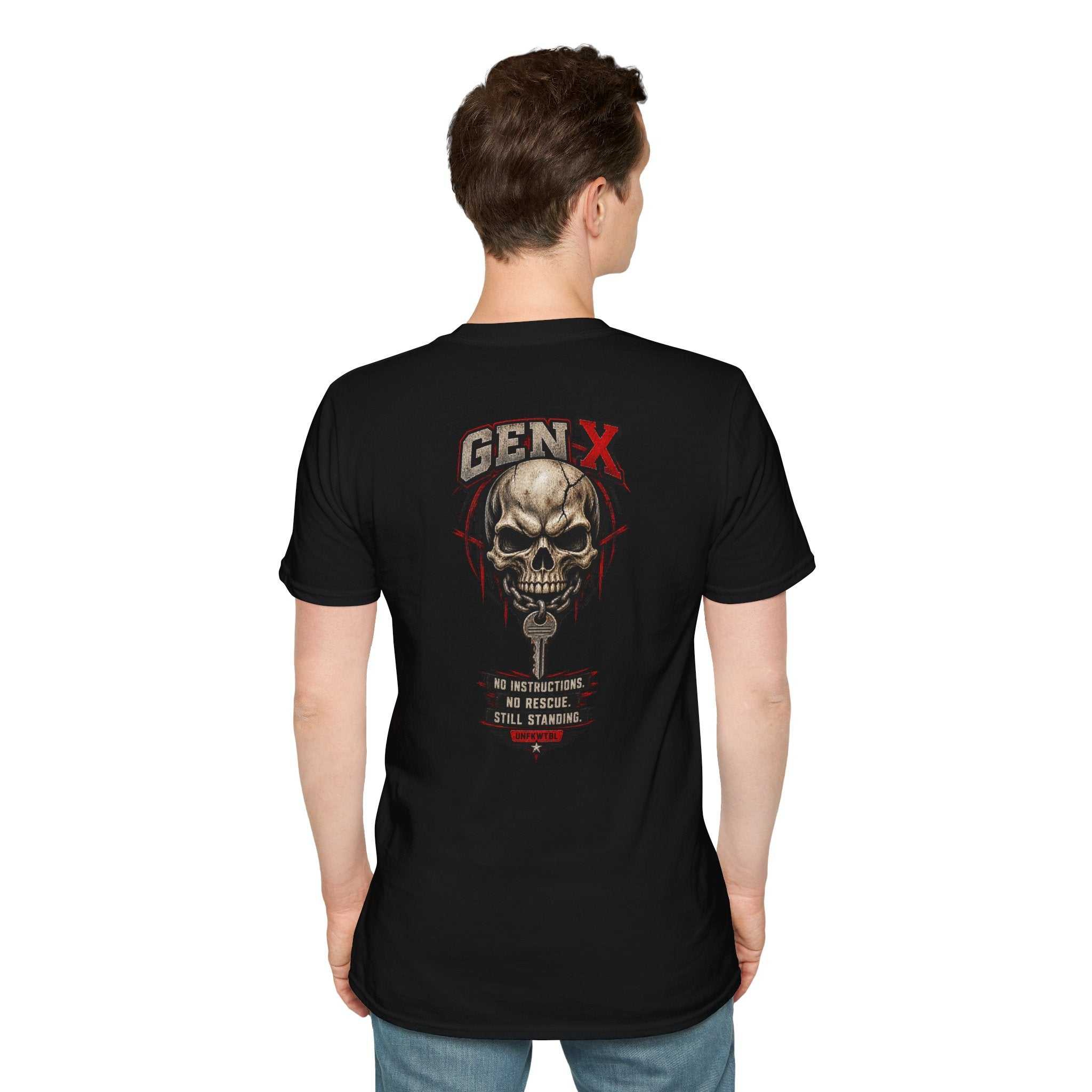 No Instructions. No Rescue. Gen X Tee