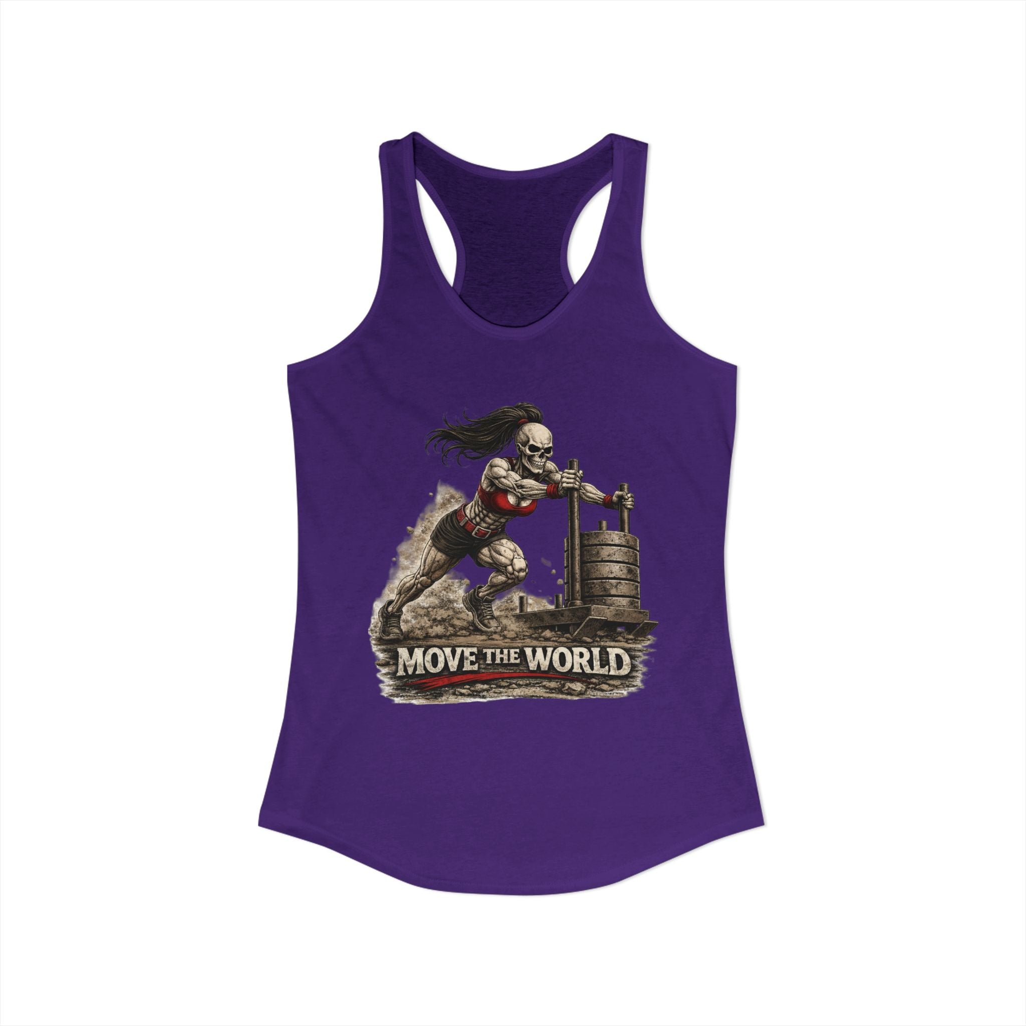Move the World Women's Crossfit Sled Push Tank