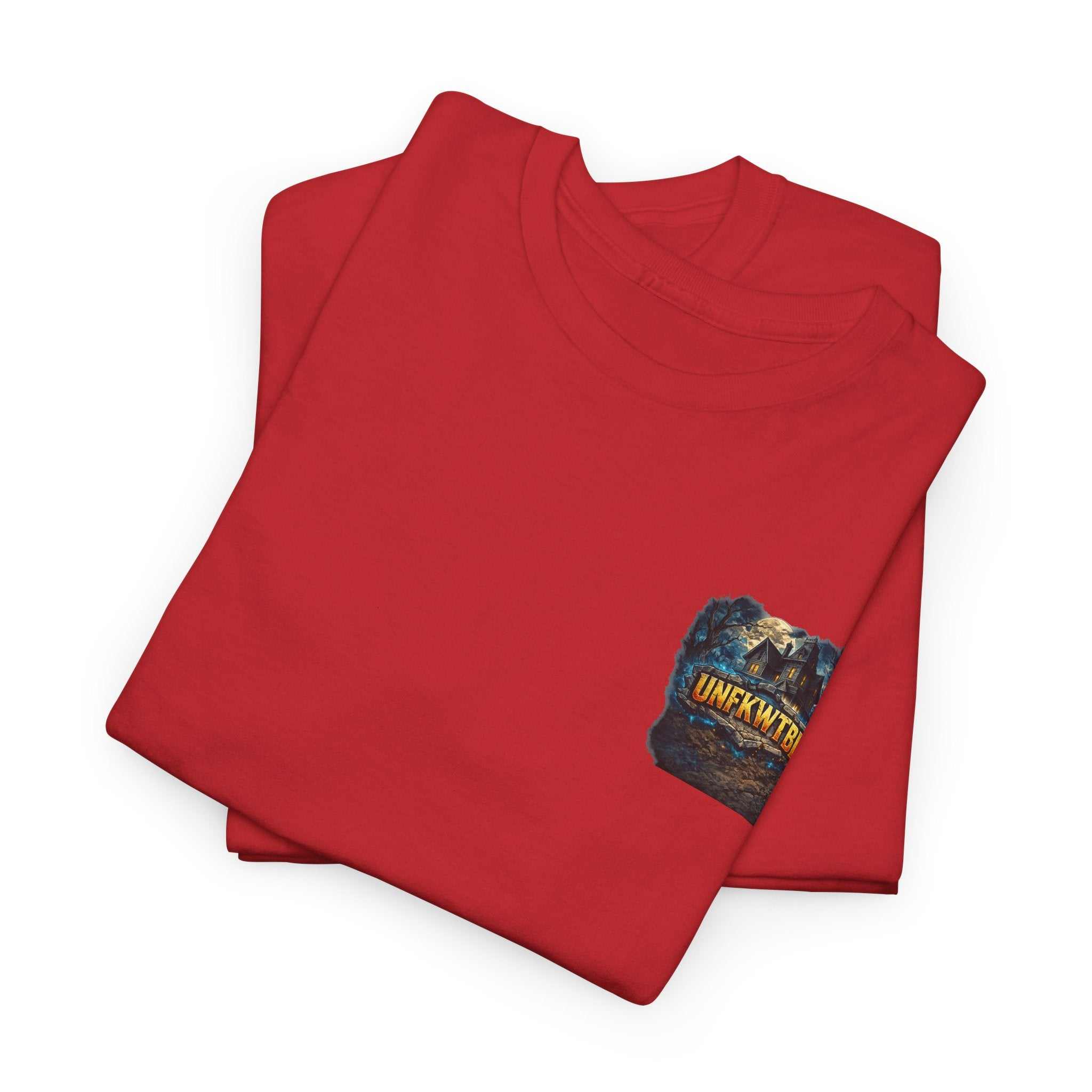 Scooby-Style Haunted Crew T-Shirt — Retro Mystery Mansion Graphic