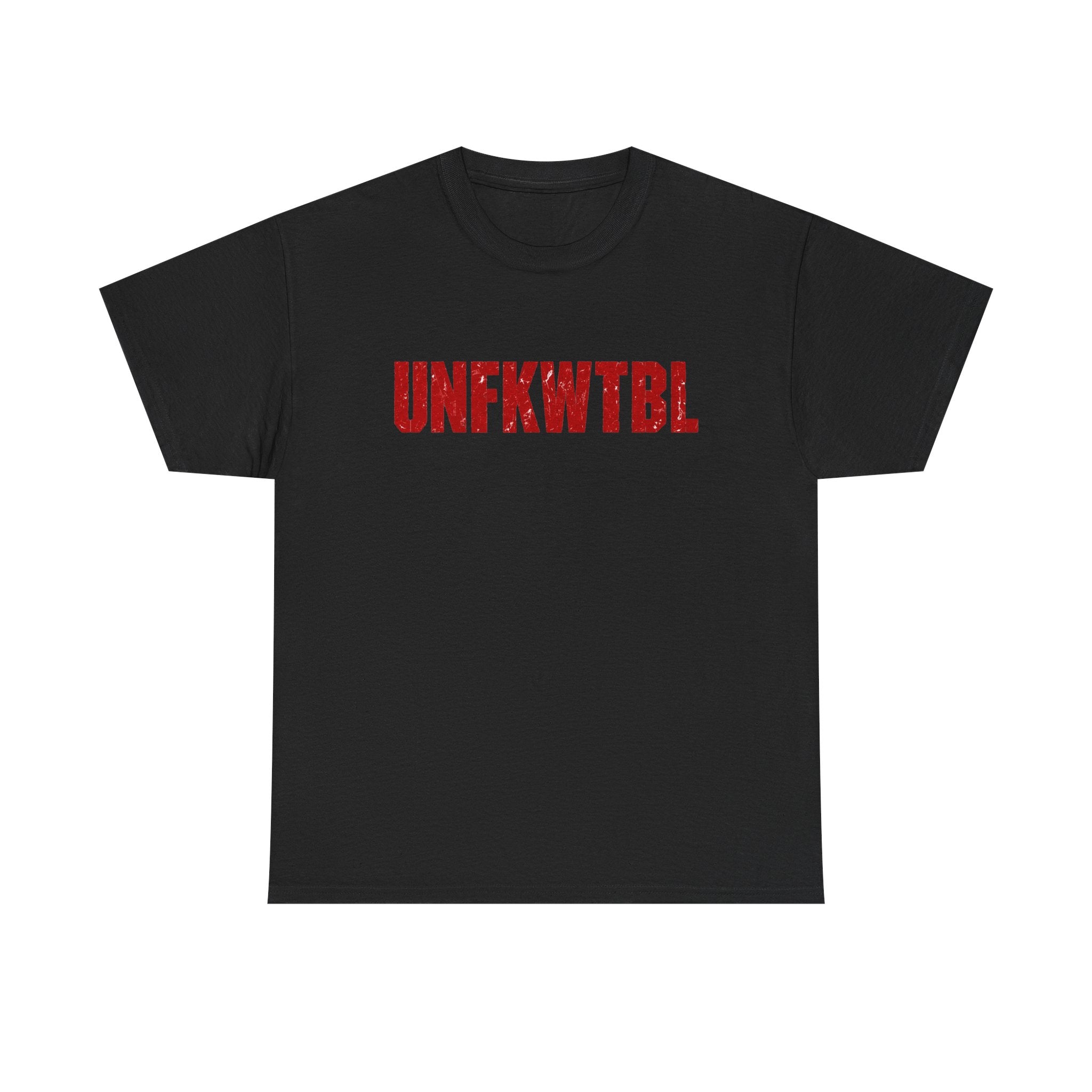 UNFKWTBL Skull Tee — "Scarred Still Standing" Graphic T‑Shirt