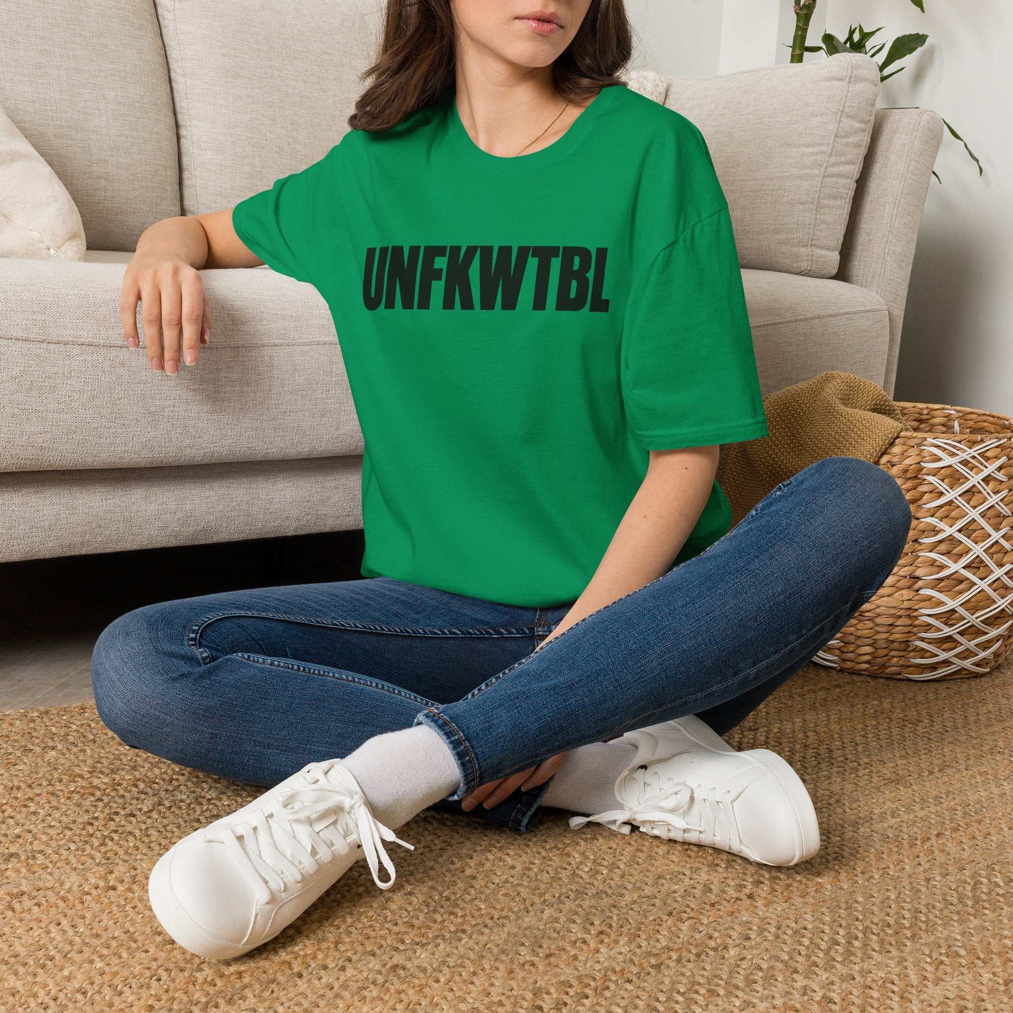 T‑Shirt — UNFKWTBL Bold Graphic Tee (Aesthetic, Minimalist Statement Shirt)