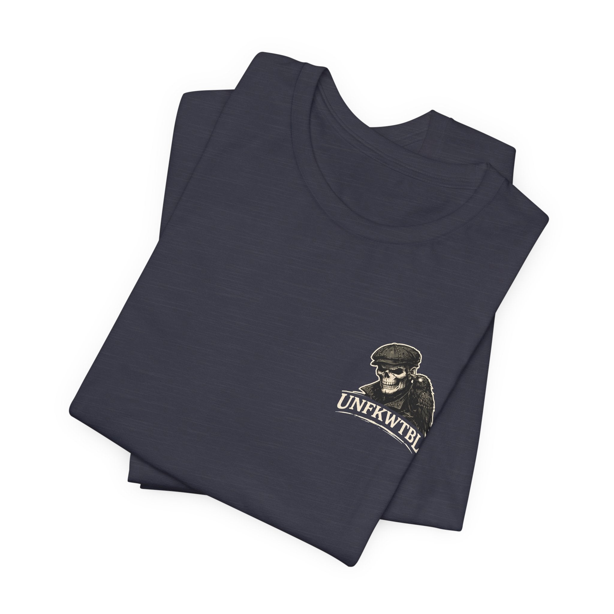 Silent Men Skull Rider Tee — 'Silent Men They Decide' Graphic T-Shirt