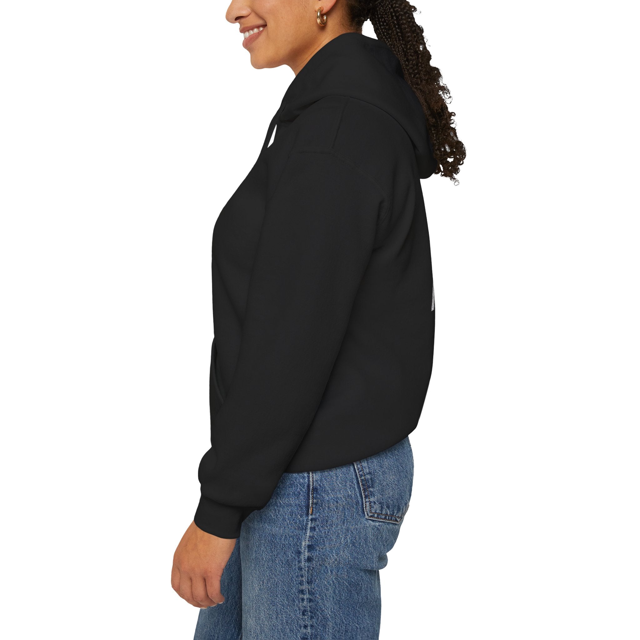 UNFKWTBL Hoodie — Distressed Patriotic Flag Sweatshirt (Respect Few Fear None)