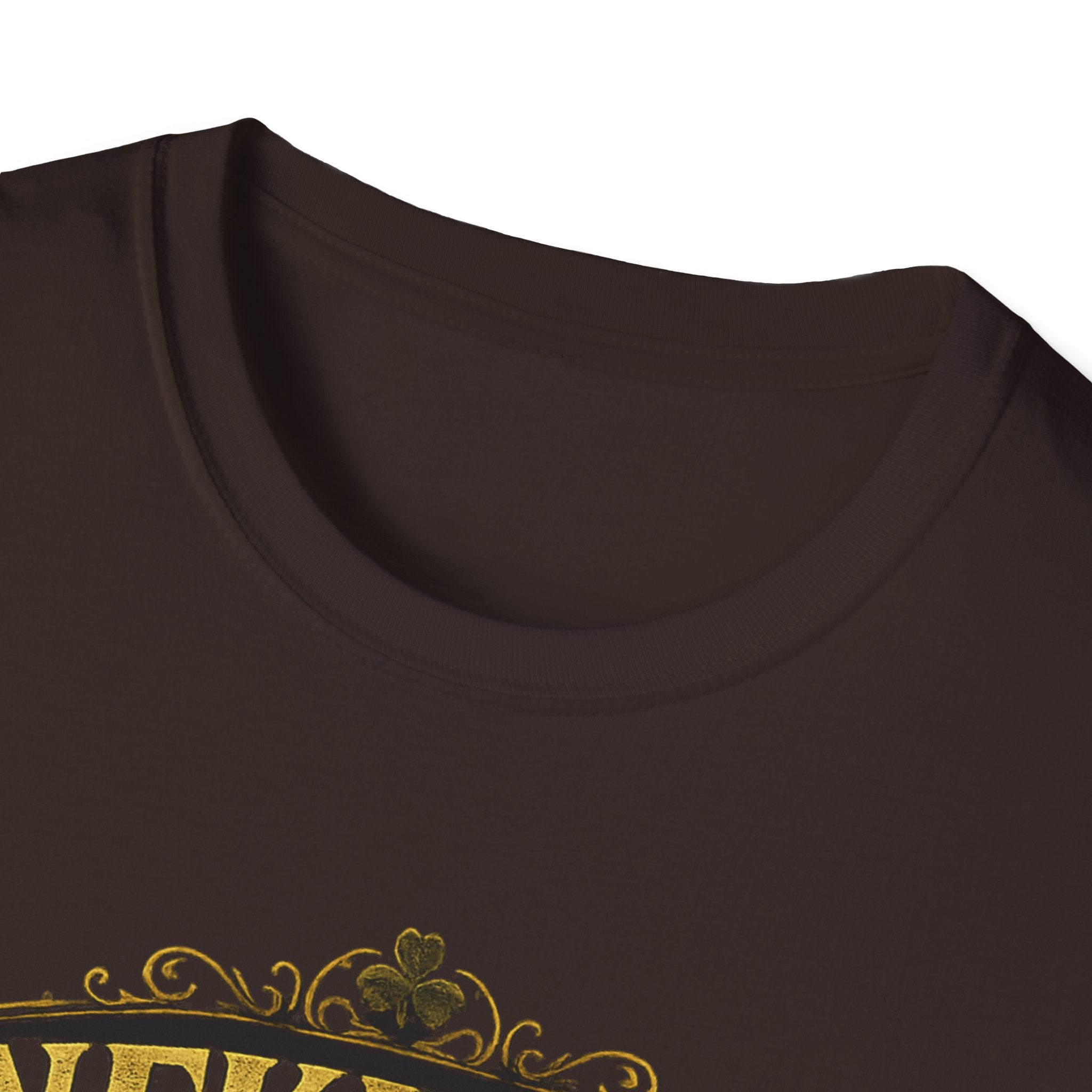 Irish Stout Beer T-Shirt — 'UNFKWTBI' Vintage Pub Logo