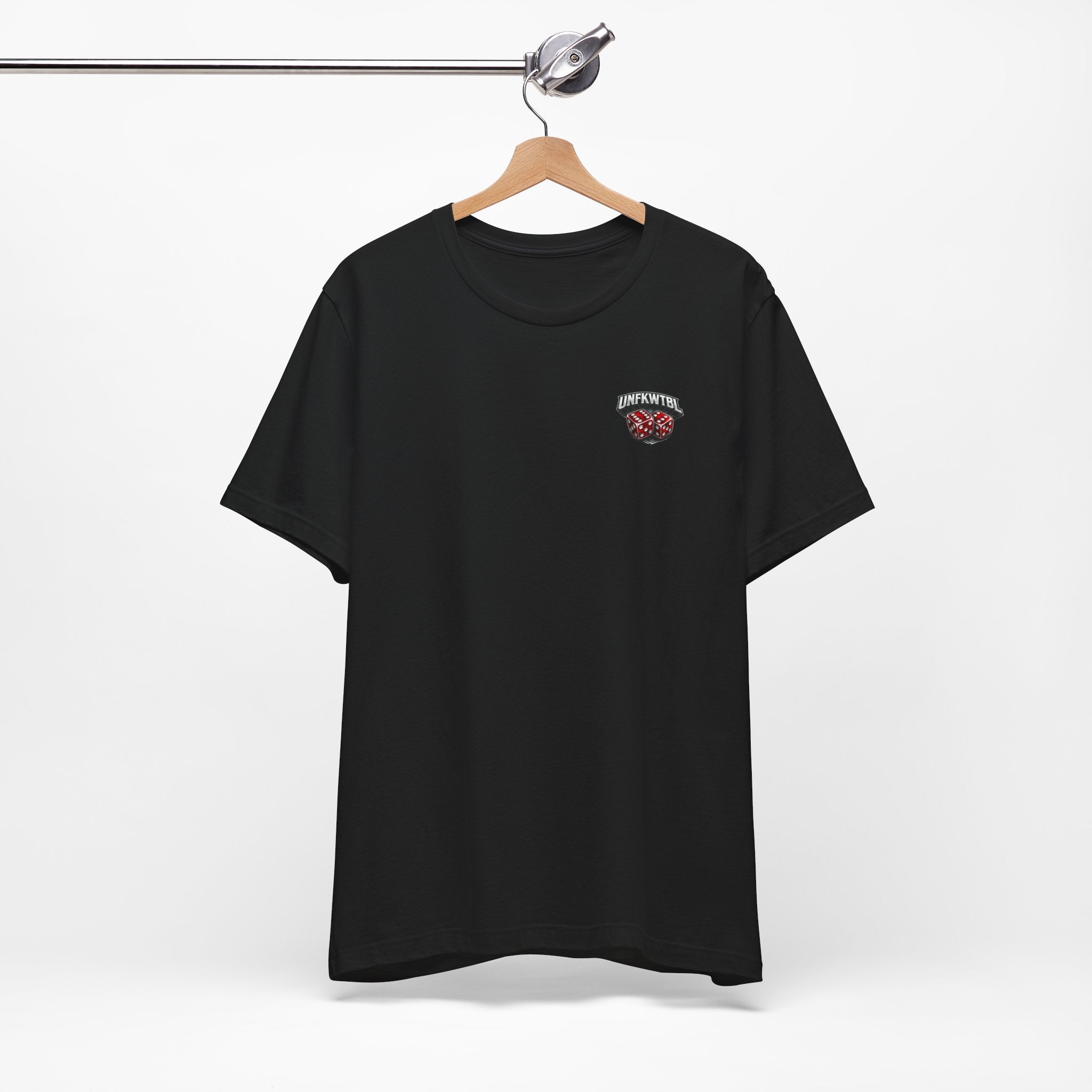 Roulette Skull Tee — Casino Skeleton Graphic T-Shirt