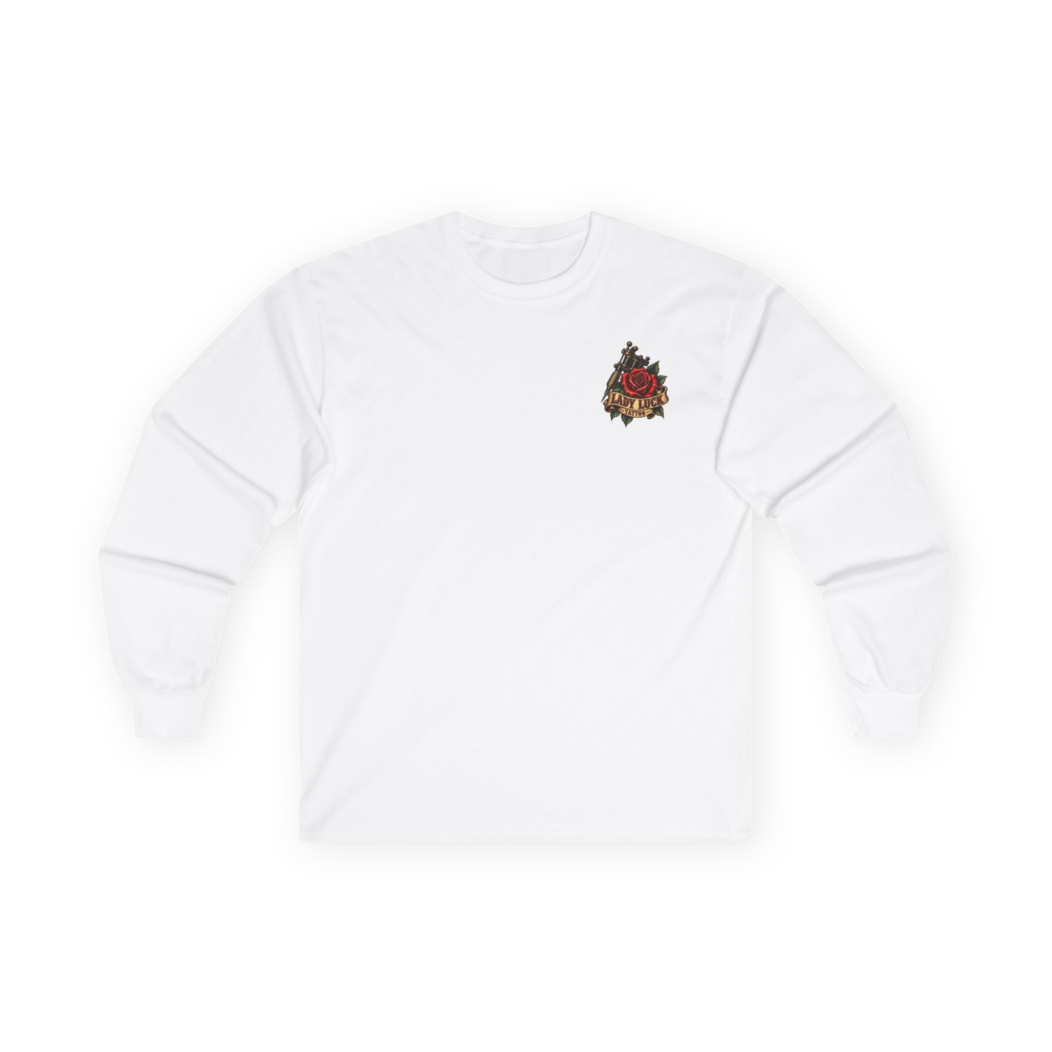 Lady Luck Tattoo Rebel Pinup Long-Sleeve Tee
