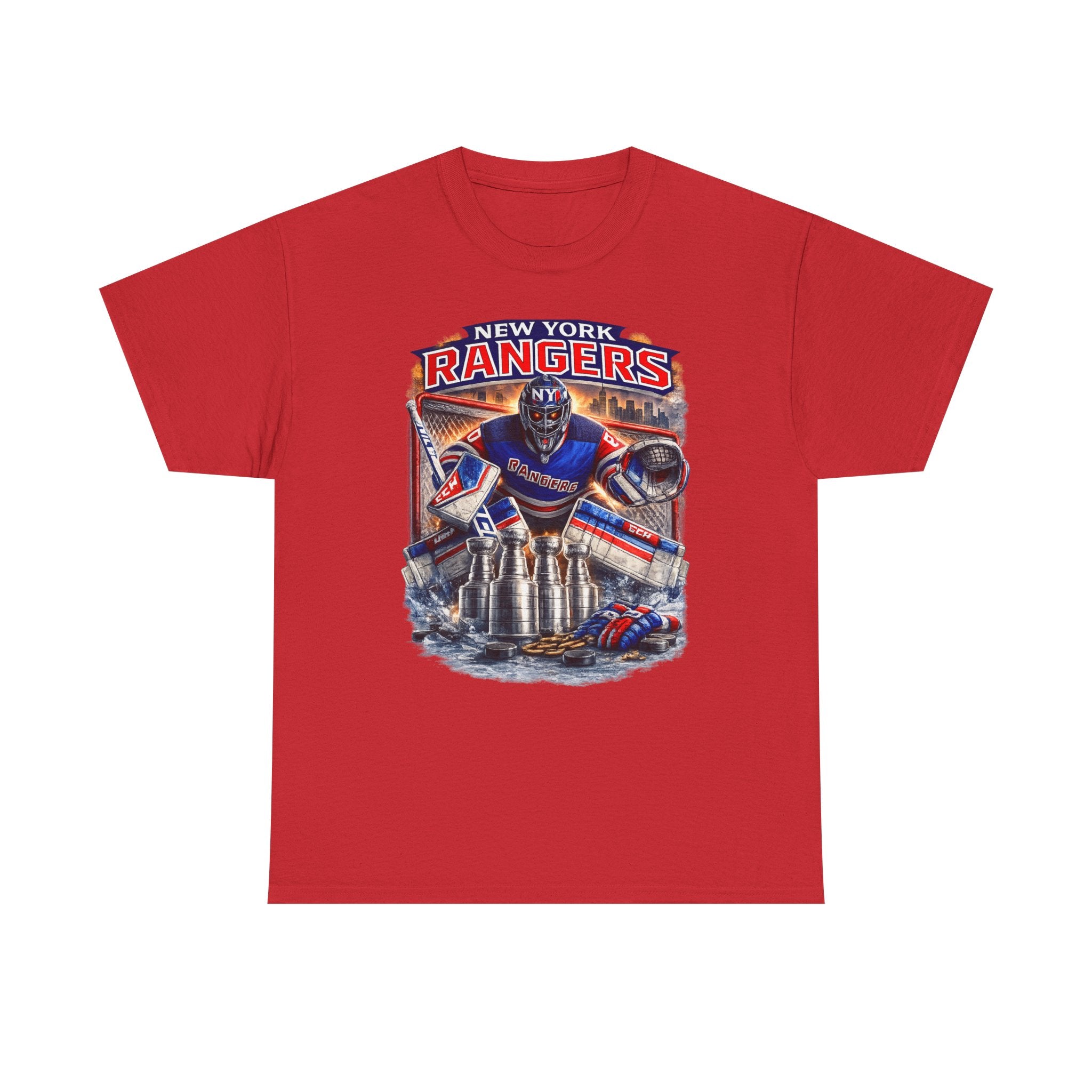 New York Rangers Goalie Tee — NHL Hockey Fan Shirt