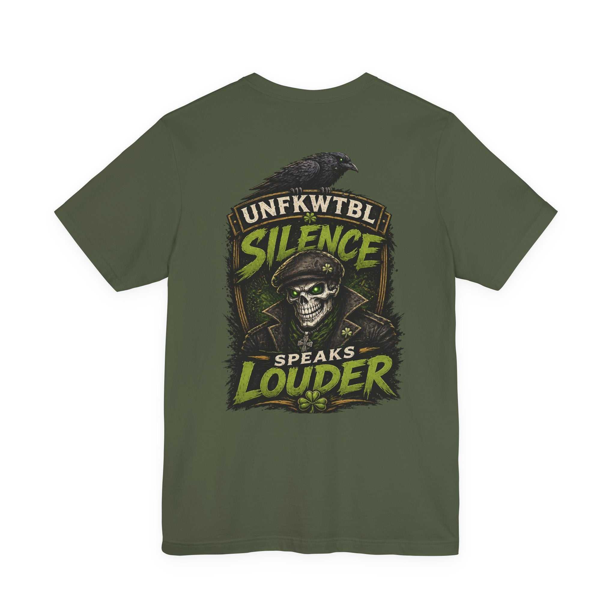 Skull & Raven "Silence Speaks Louder" Graphic Tee