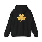UNFKWTBL Shamrock Hoodie — Gold Clover St. Patrick’s Day Sweatshirt