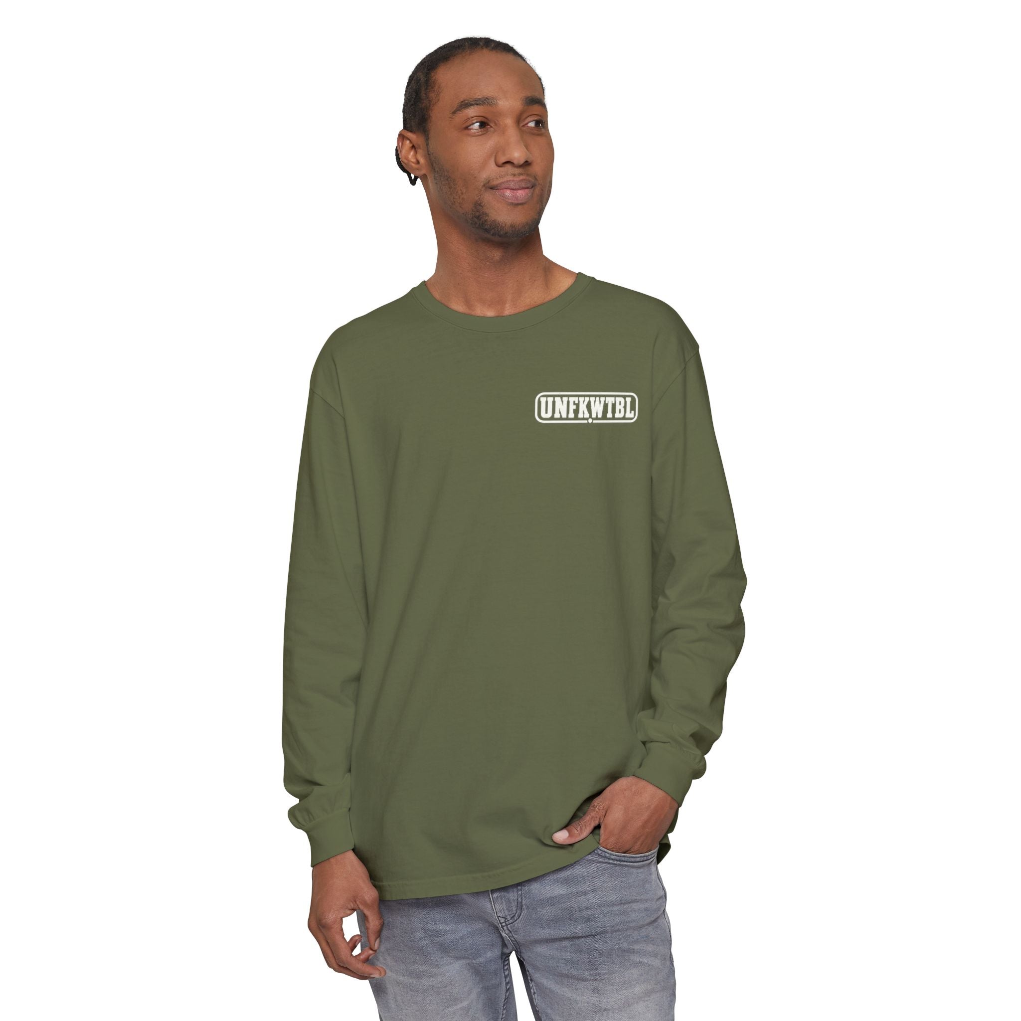 UNFKWTBL "Eight Letters, Zero Apologies" Long Sleeve Tee