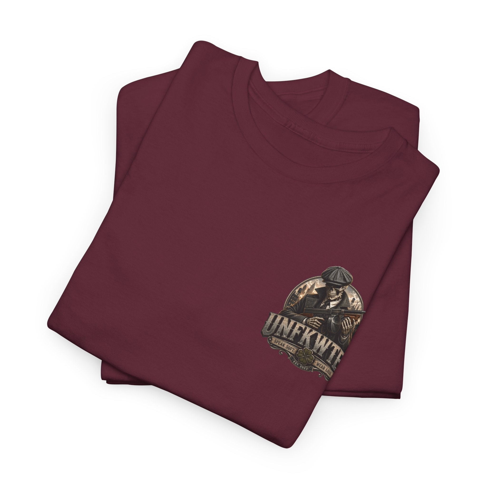 Peaky Blinders-Inspired Graphic Tee — Vintage Gangster Poster Design